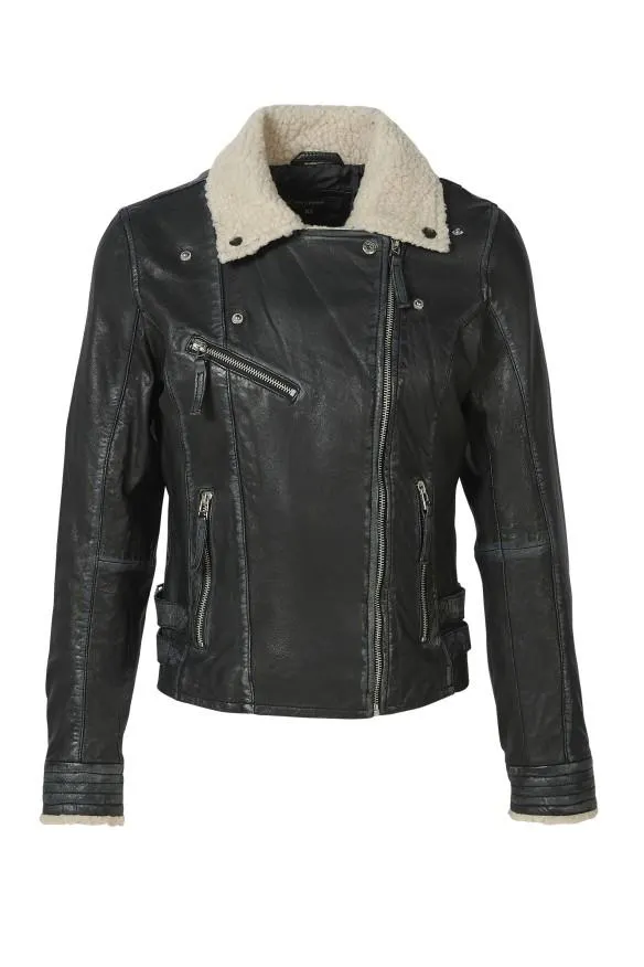 Blusão em pele Yasmin