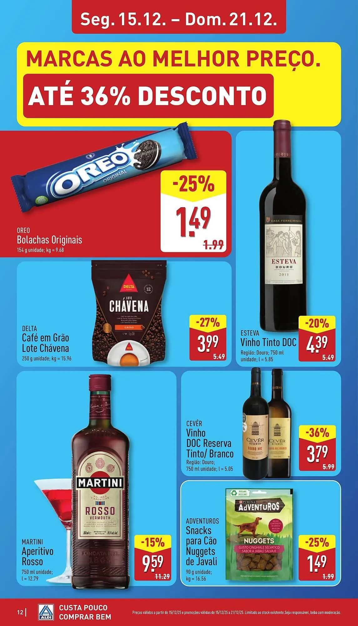 Folheto Folheto ALDI de 15 de dezembro até 21 de dezembro 2025 - Pagina 12