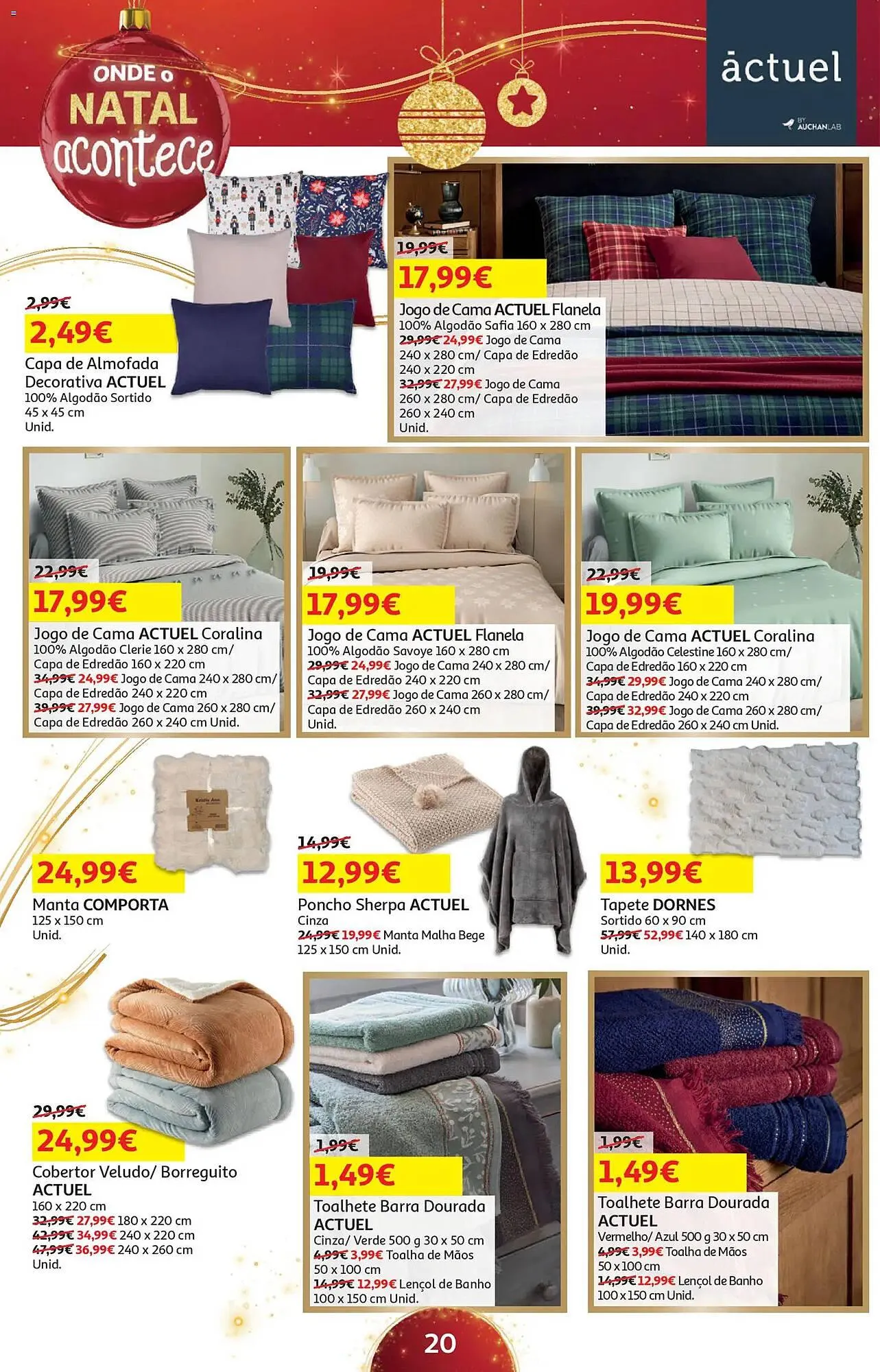 Folheto Folheto Auchan de 18 de novembro até 5 de dezembro 2025 - Pagina 20