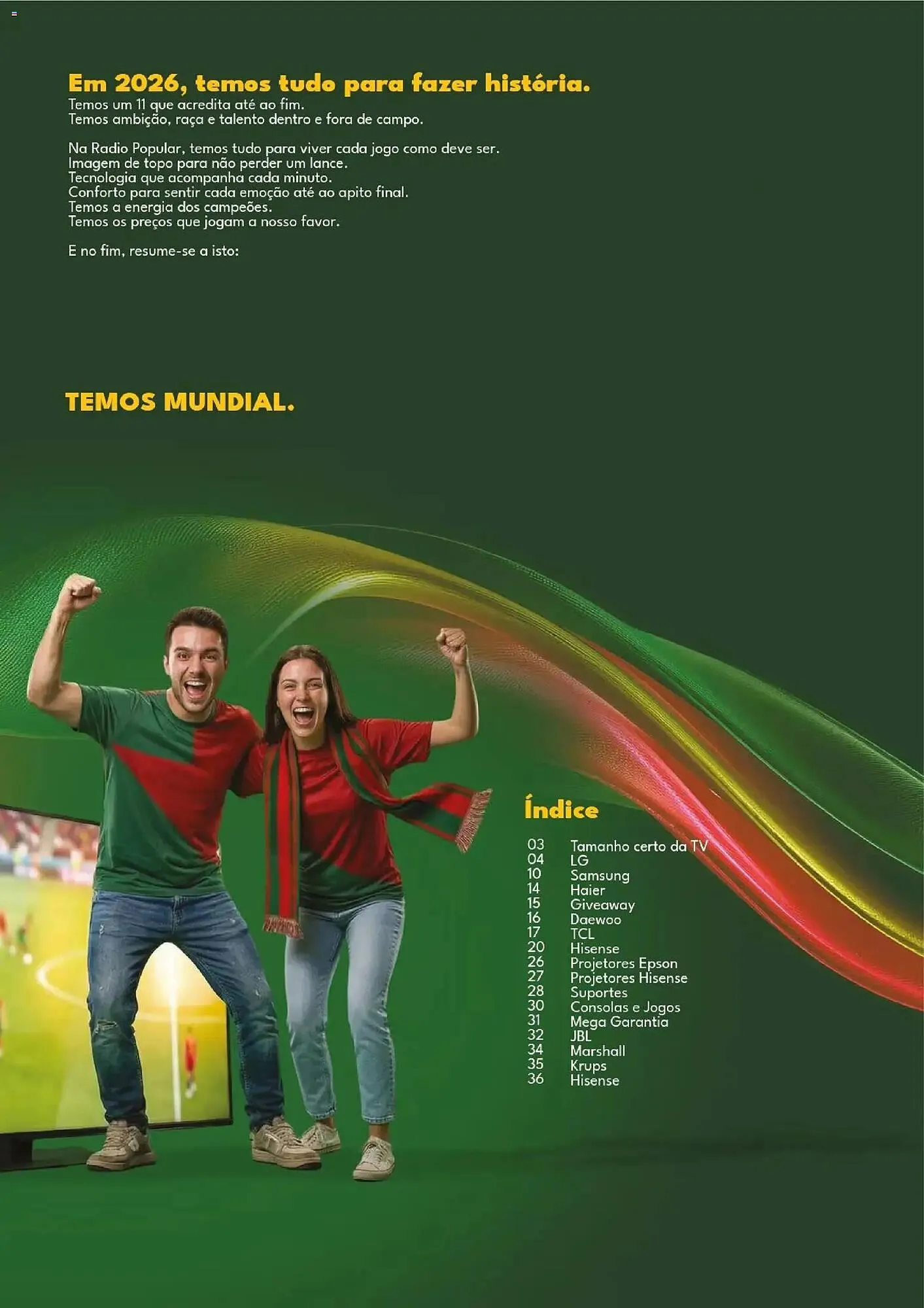 Folheto Folheto Radio Popular de 11 de maio até 11 de junho 2026 - Pagina 2