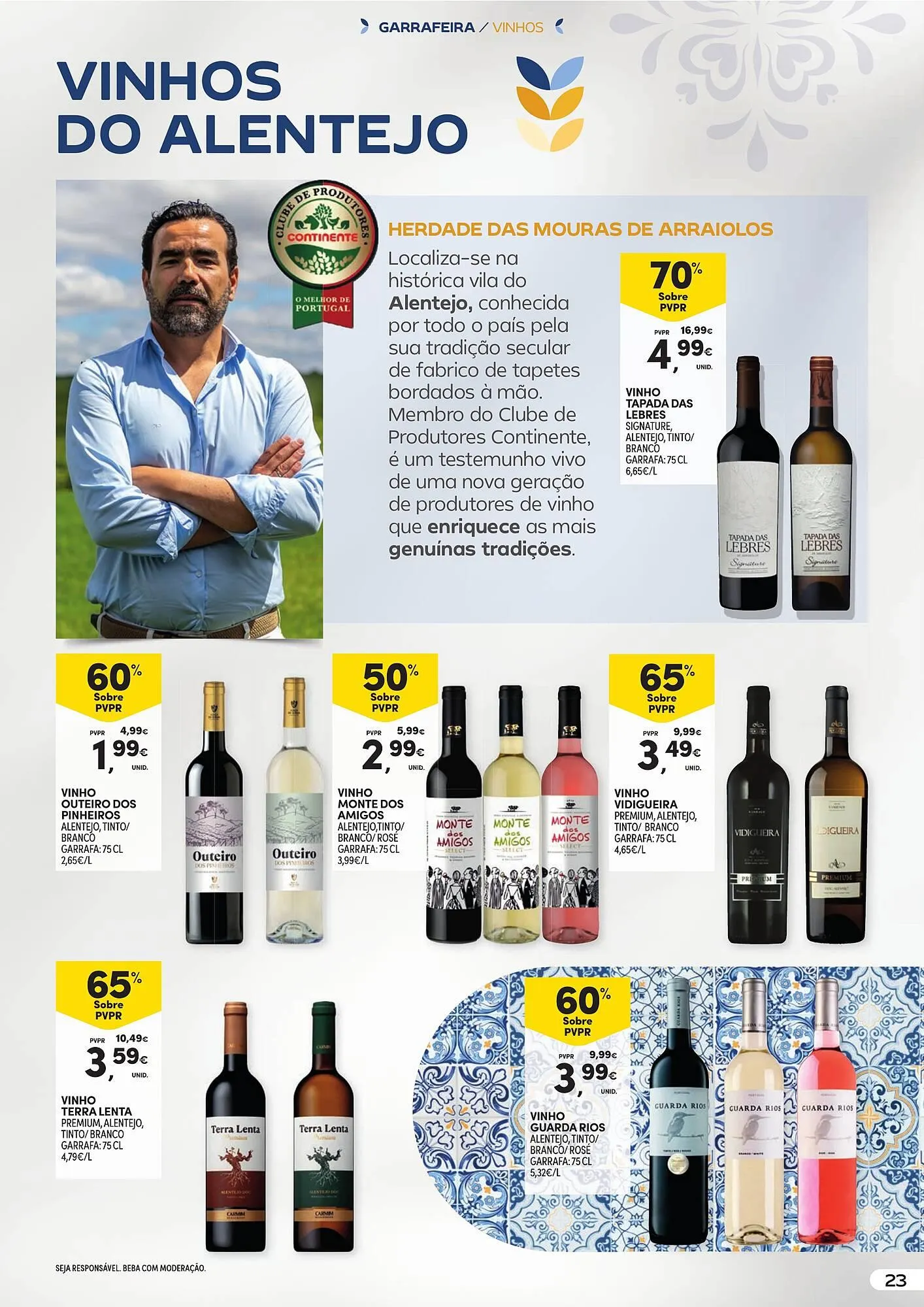 Folheto Folheto Continente de 6 de maio até 18 de maio 2025 - Pagina 23