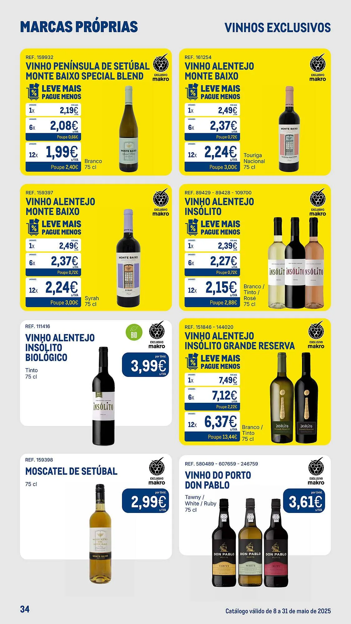 Folheto Folheto Makro de 8 de maio até 31 de maio 2025 - Pagina 34