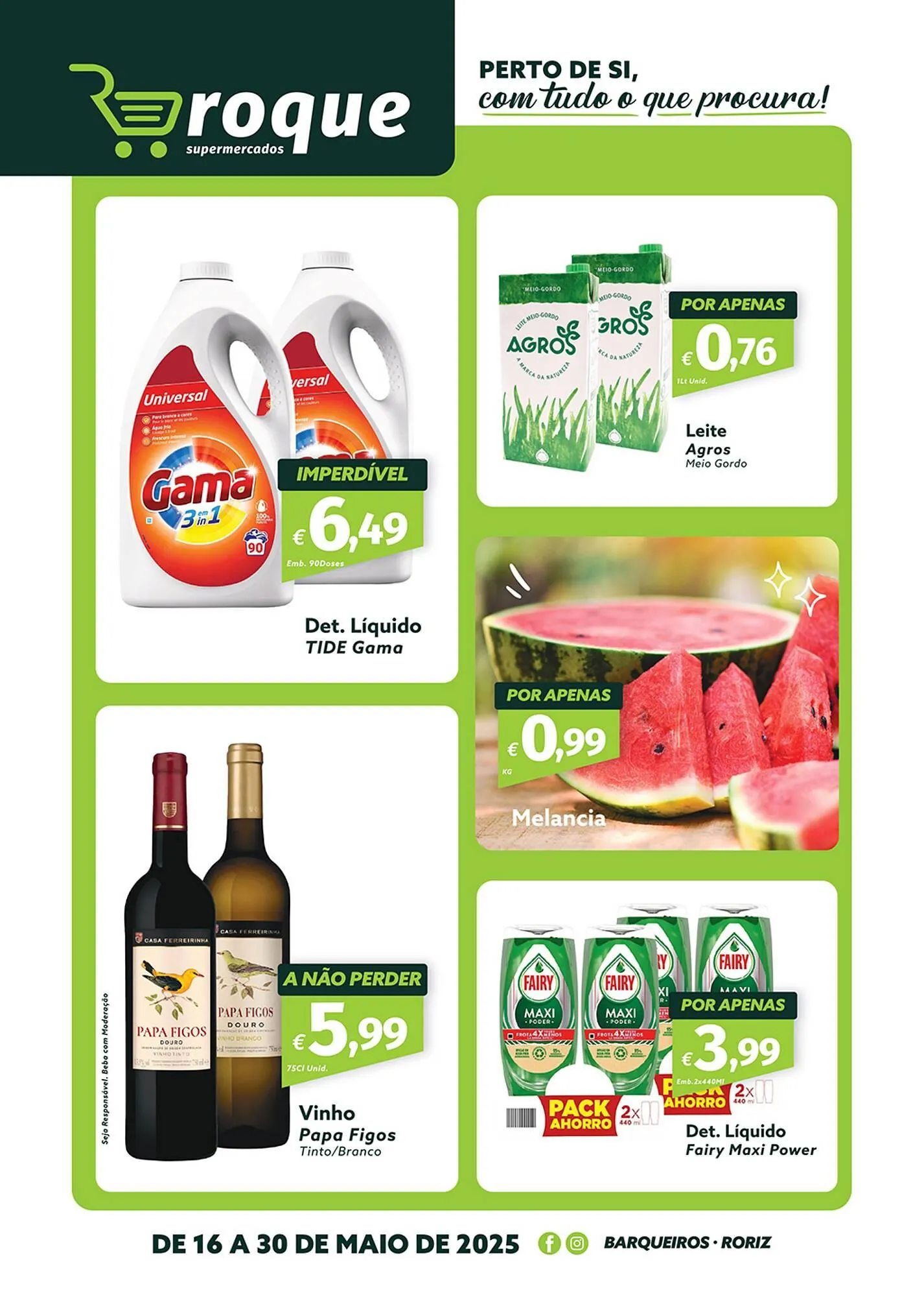 Folheto Roque Supermercados - 1