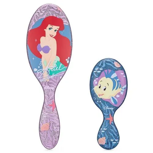 Wet Brush Kit Disney Escovas De Cabelo Princesa Ariel