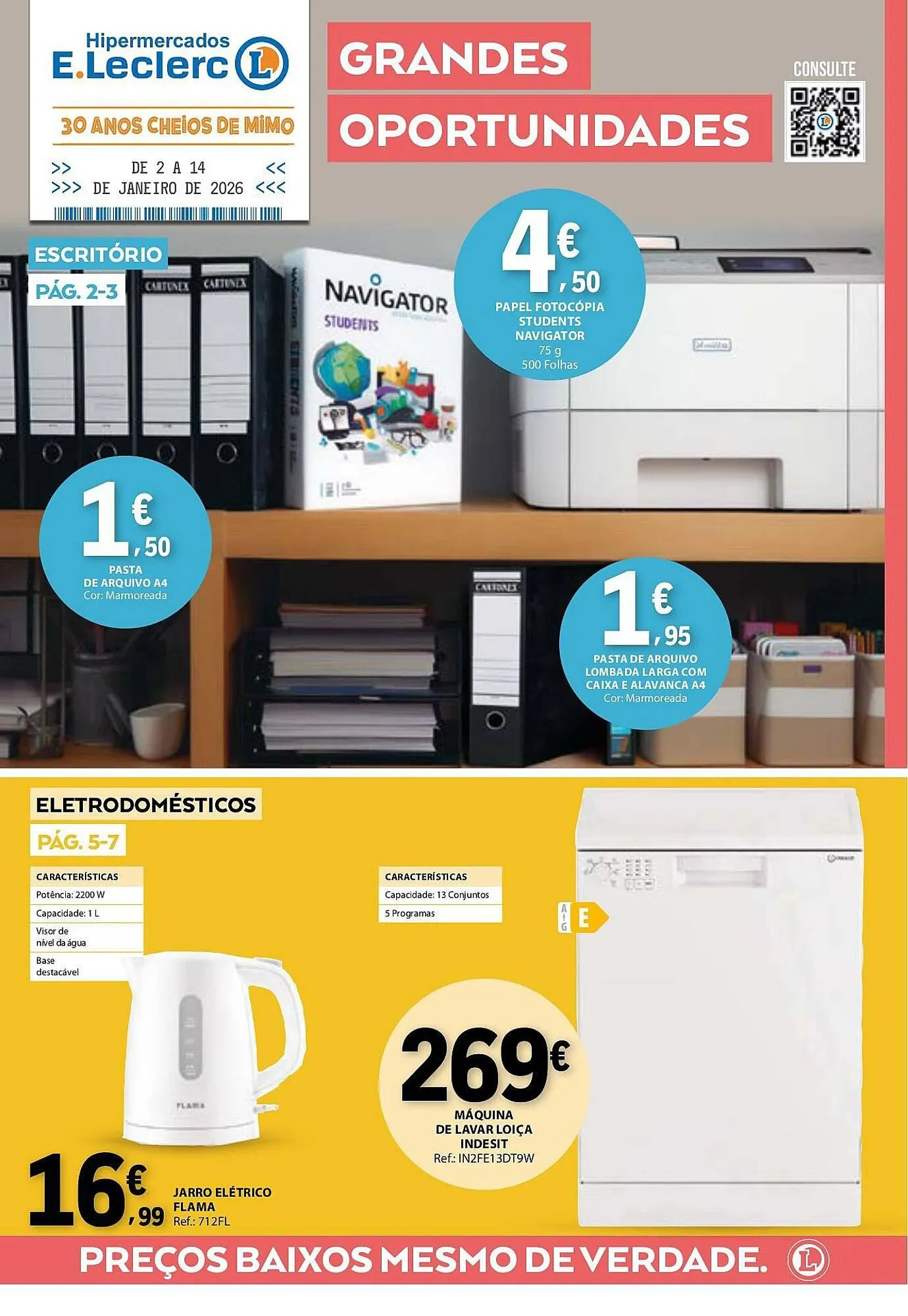 Folheto Folheto E.Leclerc de 2 de janeiro até 14 de janeiro 2026 - Pagina 1