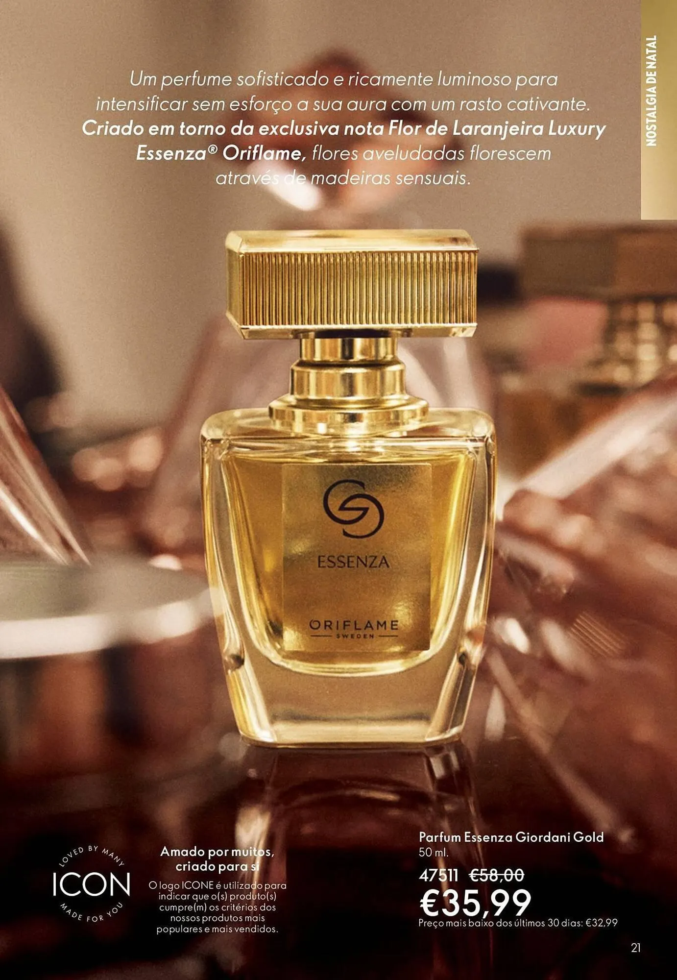 Folheto Catálogo Oriflame de 12 de novembro até 2 de dezembro 2025 - Pagina 21