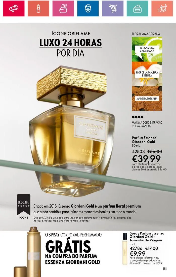 Folheto Folheto Oriflame de 30 de maio até 19 de junho 2024 - Pagina 151