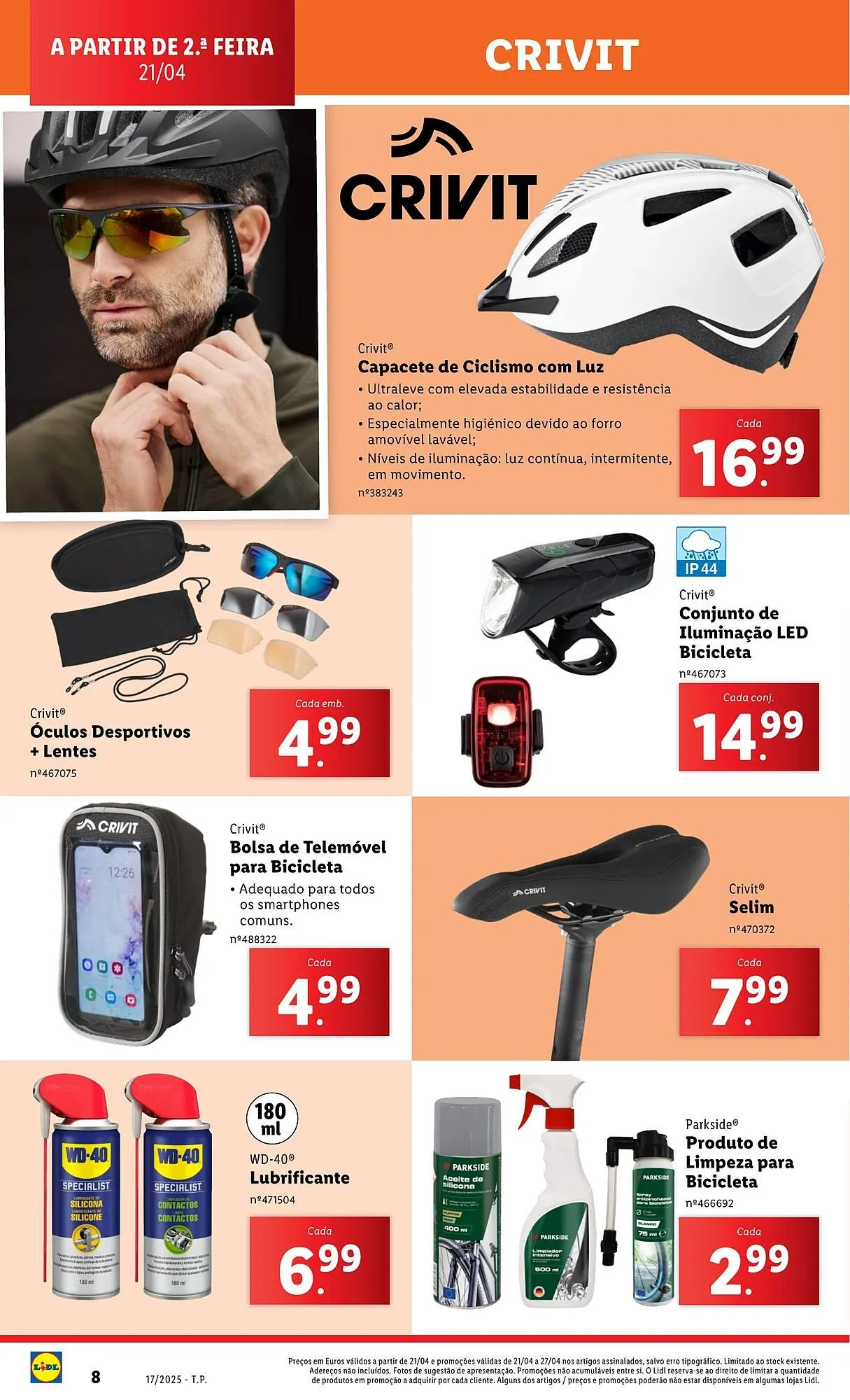 Folheto Folheto Lidl de 21 de abril até 27 de abril 2025 - Pagina 8