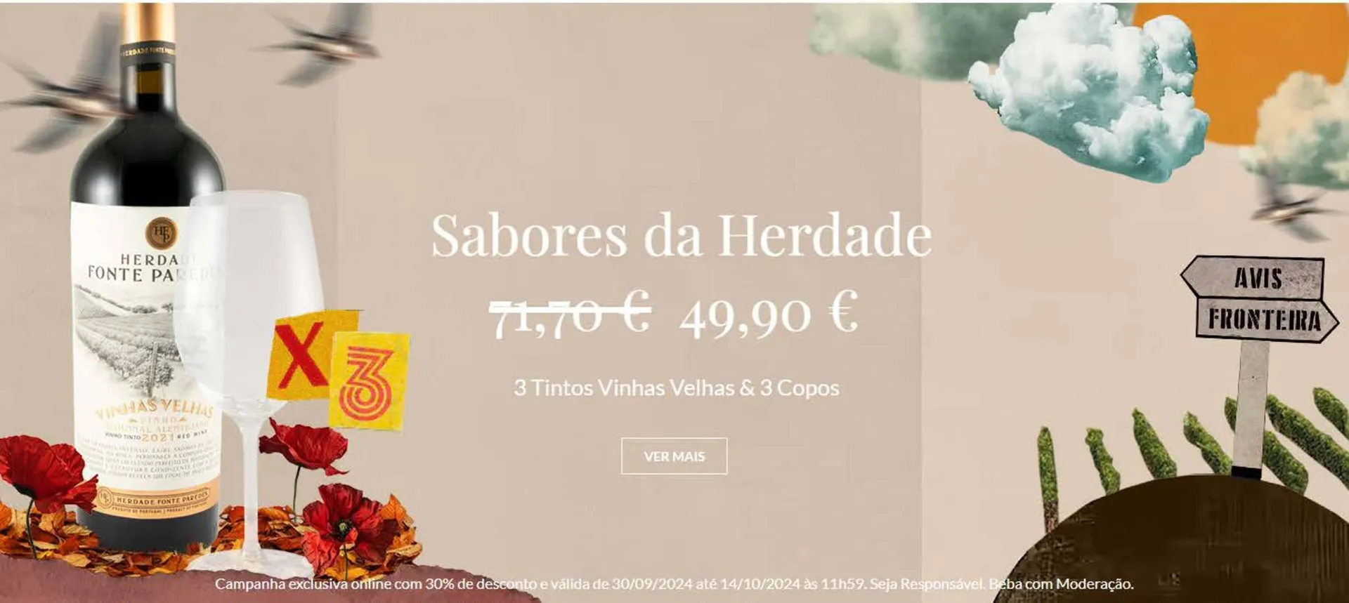 Folheto Garrafeira Nacional - 1