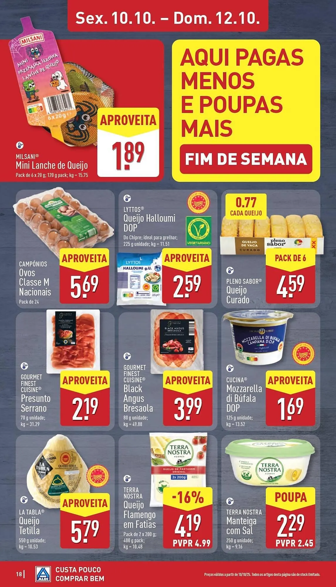 Folheto Folheto ALDI de 6 de outubro até 12 de outubro 2025 - Pagina 18