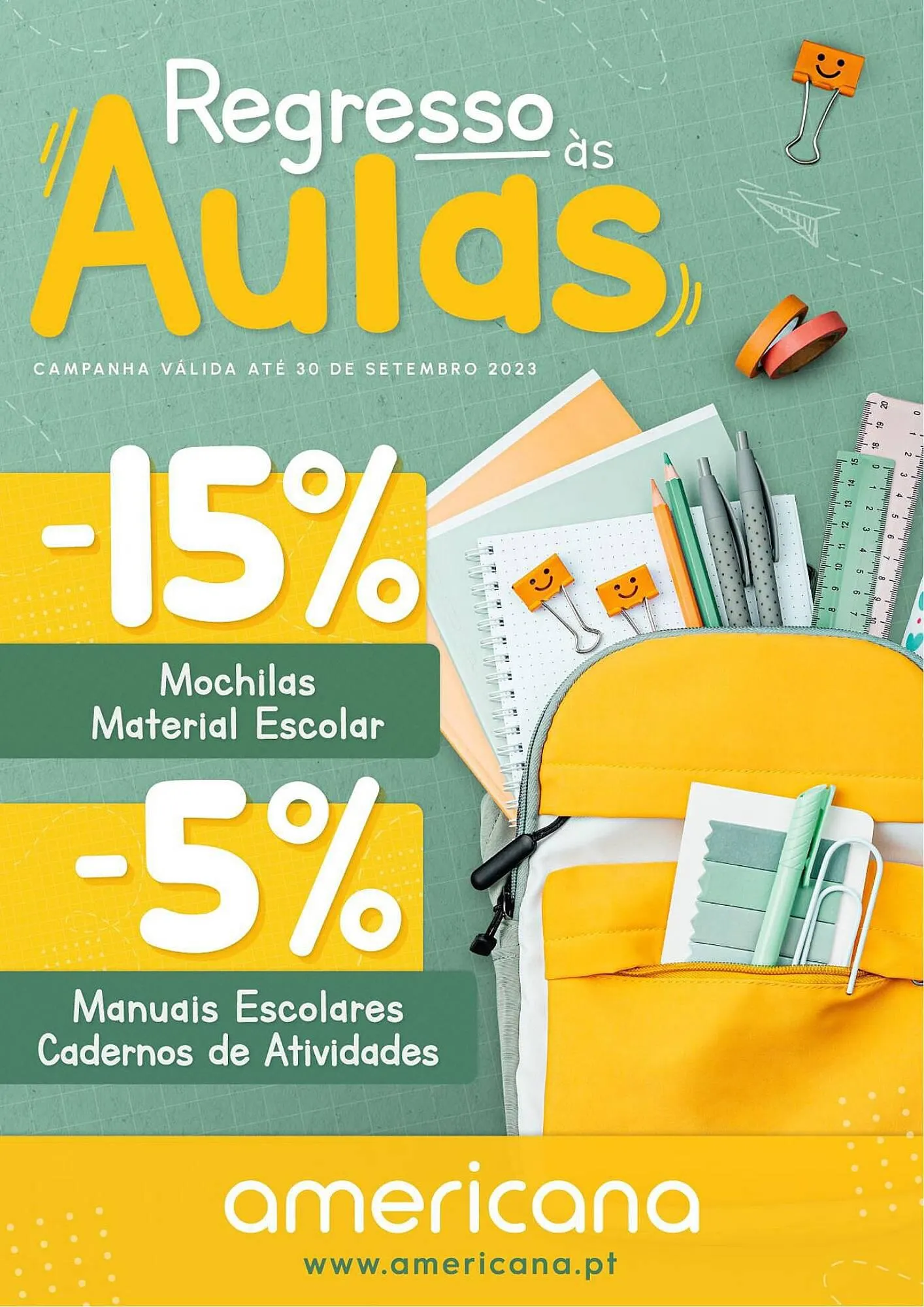 Folheto Americana - 1