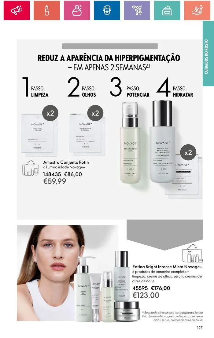 Folheto Folheto Oriflame de 30 de maio até 19 de junho 2024 - Pagina 127