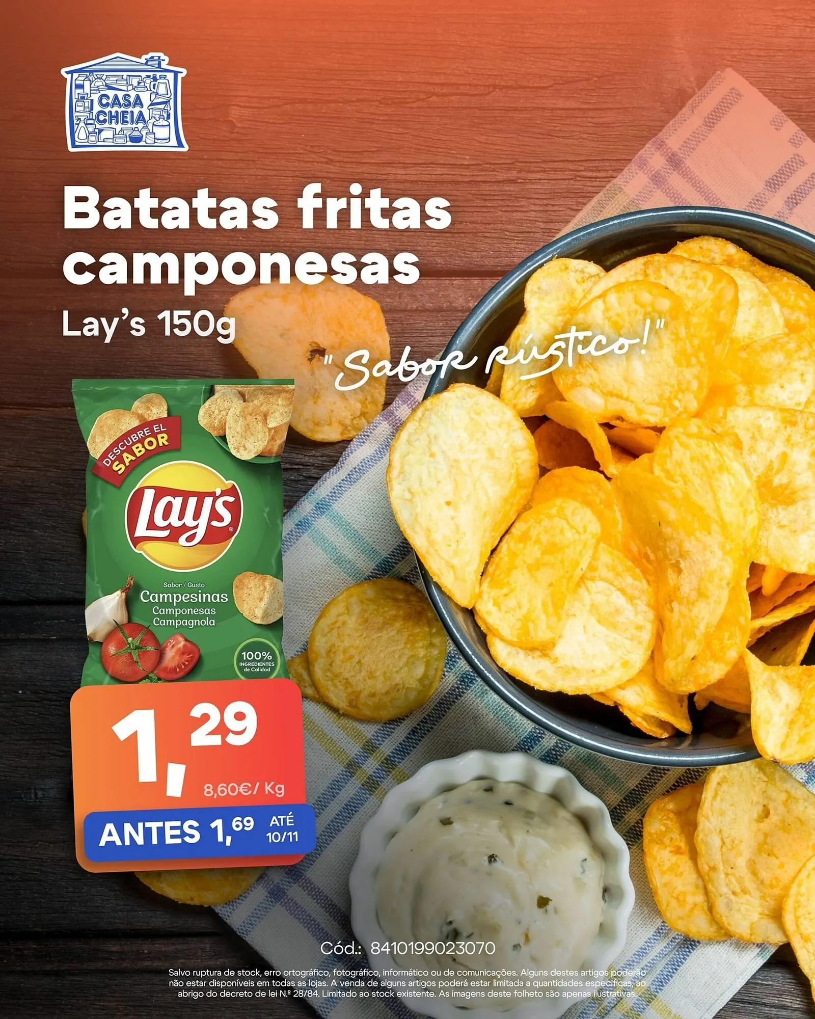 Folheto Folheto Casa Cheia de 4 de novembro até 10 de novembro 2025 - Pagina 1