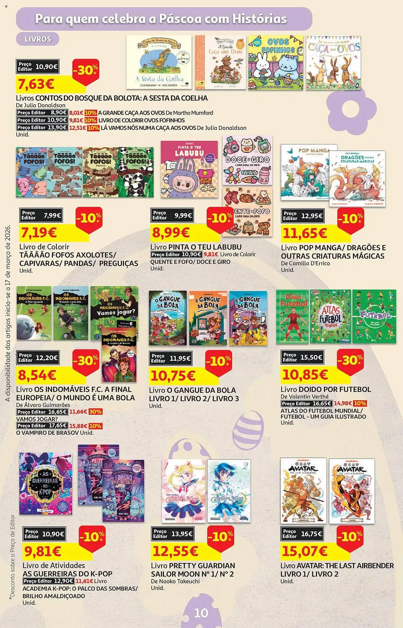 Folheto Folheto Auchan de 13 de março até 25 de março 2026 - Pagina 10