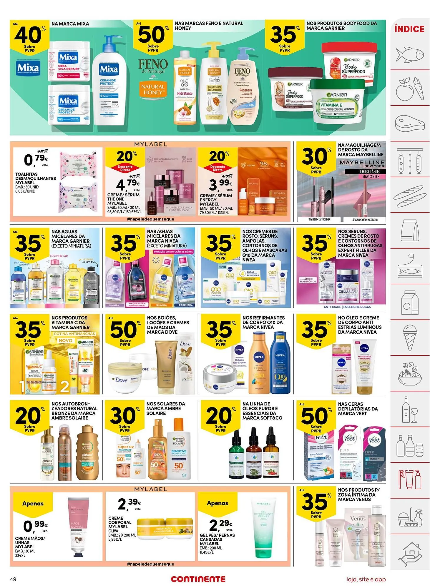 Folheto Folheto Continente de 25 de março até 31 de março 2025 - Pagina 49