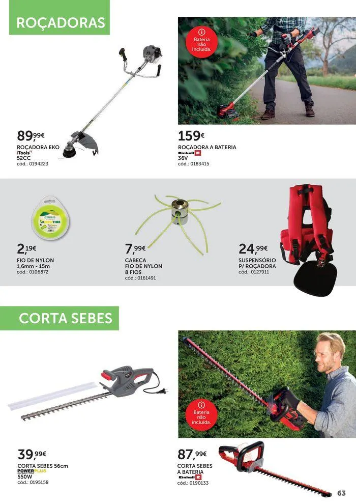 Folheto Folheto Agriloja de 3 de junho até 31 de dezembro 2024 - Pagina 63