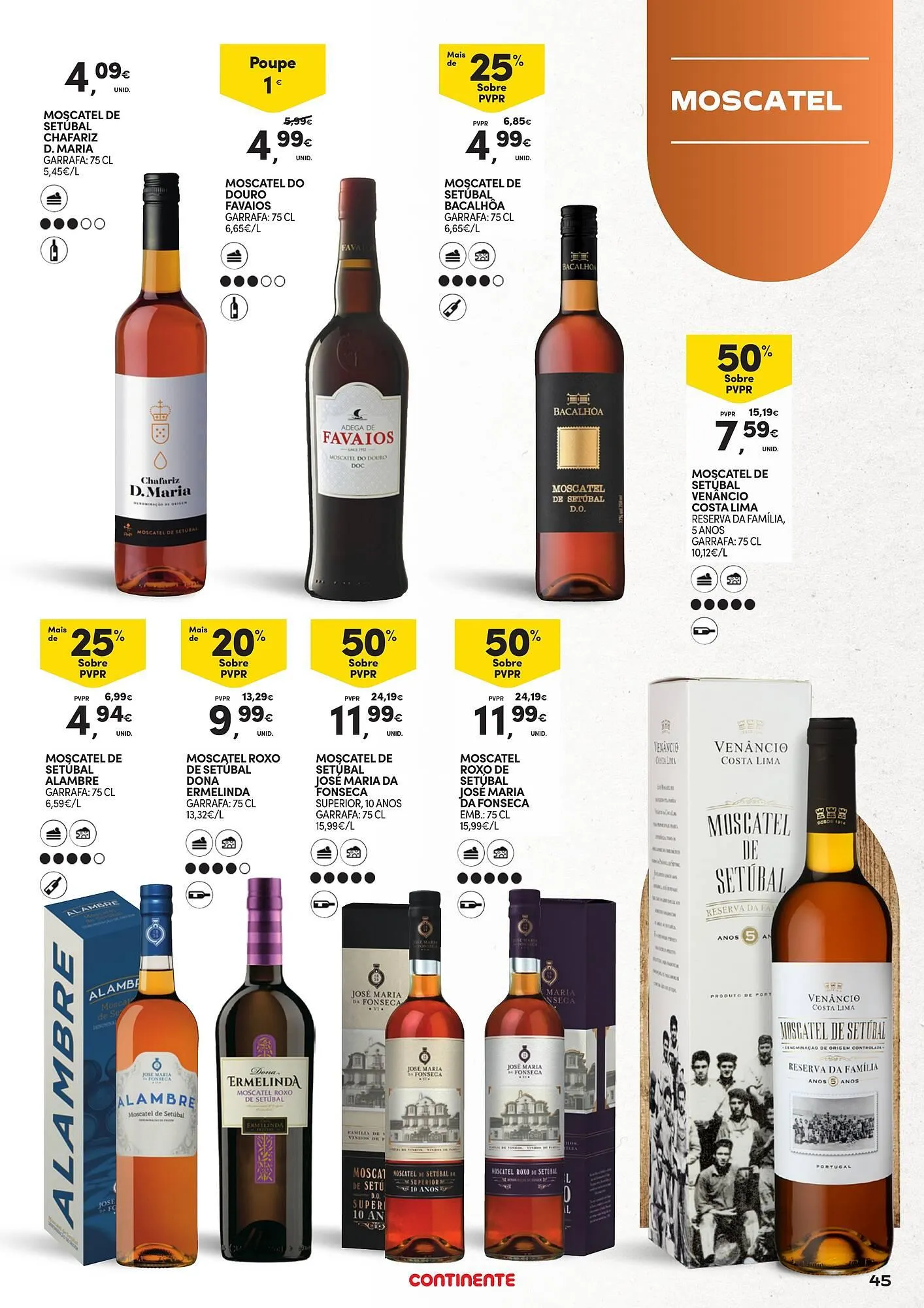 Folheto Folheto Continente de 21 de janeiro até 9 de fevereiro 2025 - Pagina 45