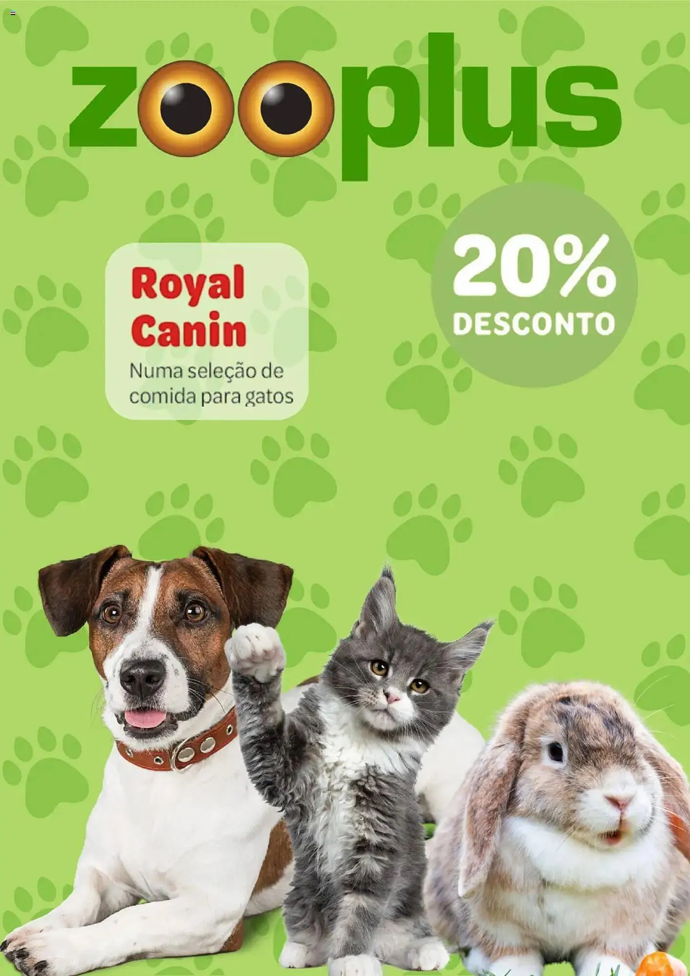 Folheto Folheto Zooplus de 3 de maio até 3 de junho 2025 - Pagina 1