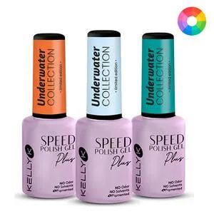 KELLY K SPEED VERNIZ GEL PLUS COLEÇÃO UNDERWATER