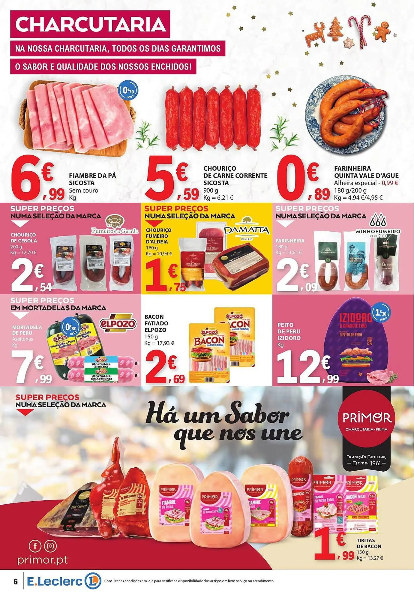 Folheto Folheto E.Leclerc de 13 de novembro até 19 de novembro 2025 - Pagina 6