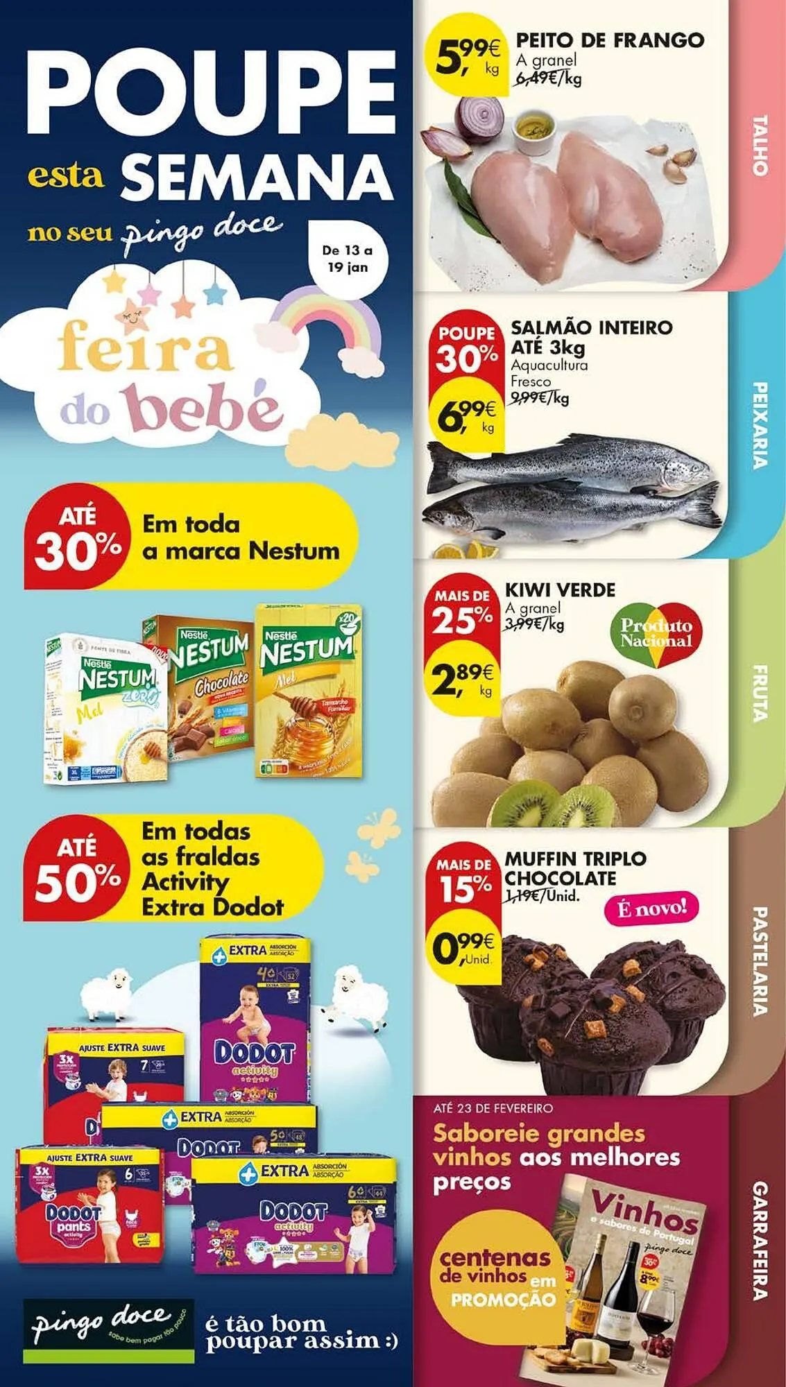 Folheto Folheto Pingo Doce de 13 de janeiro até 19 de janeiro 2026 - Pagina 1
