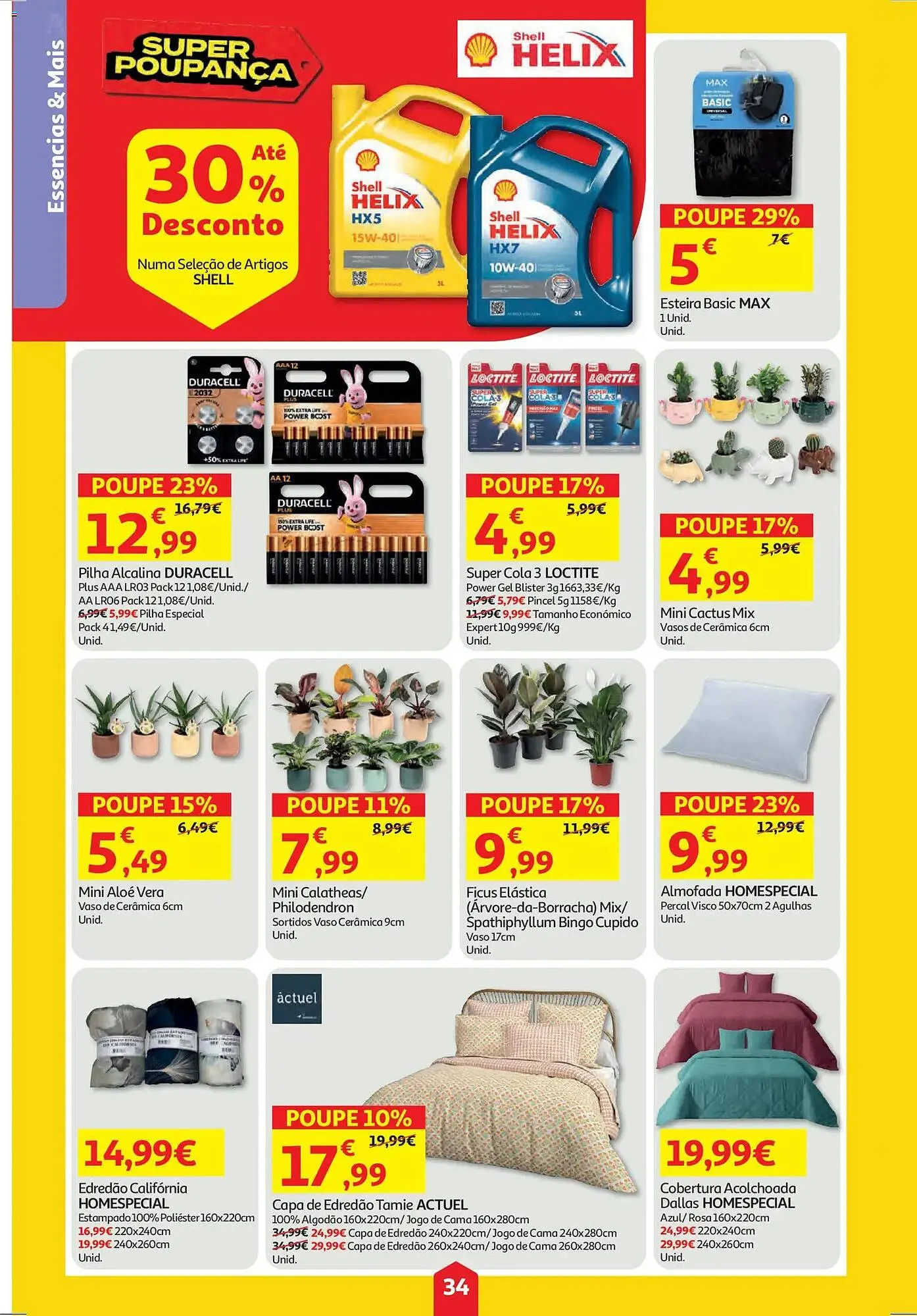 Folheto Folheto Auchan de 26 de março até 2 de abril 2026 - Pagina 34