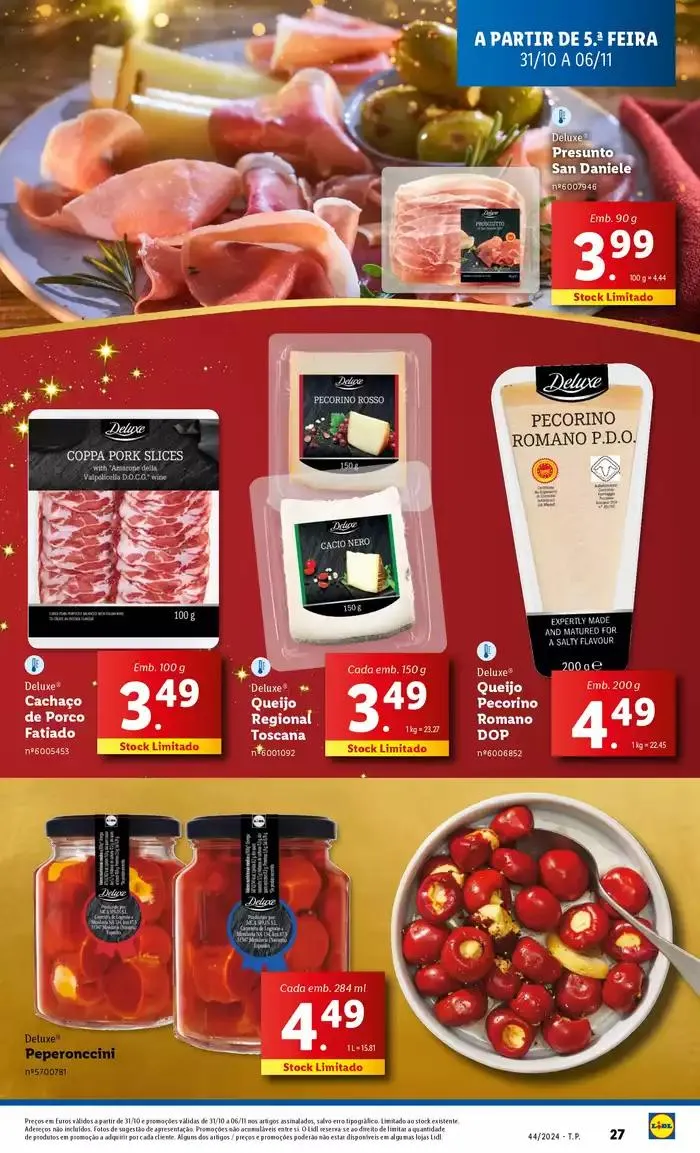 Folheto Um Natal Mágico de 31 de outubro até 6 de novembro 2024 - Pagina 27