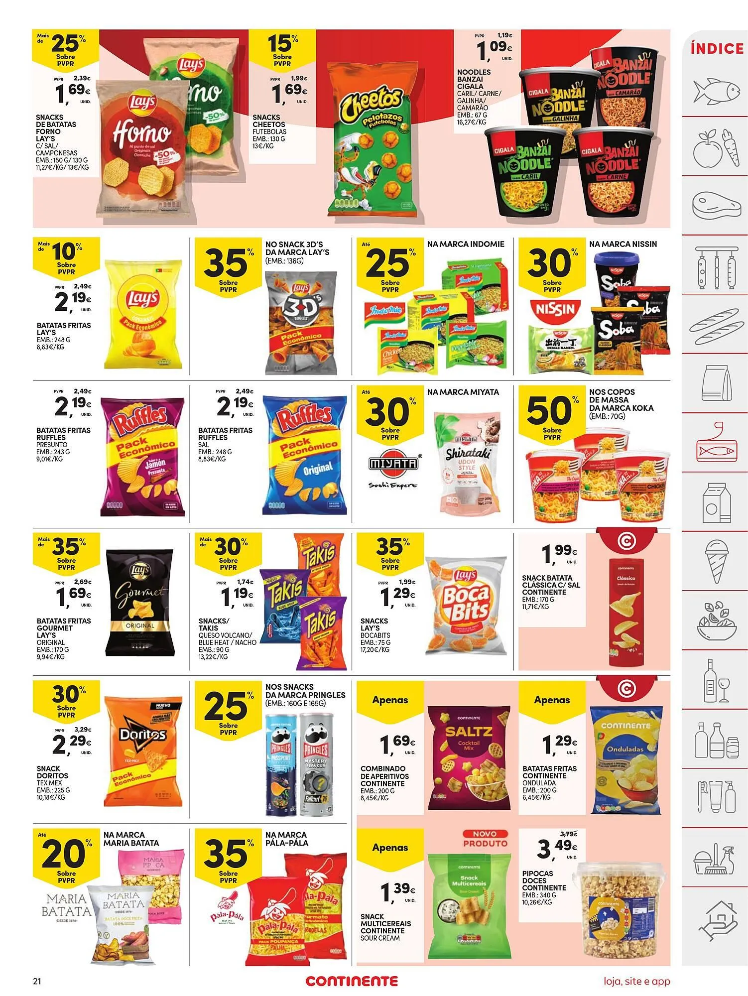 Folheto Folheto Continente de 14 de abril até 20 de abril 2026 - Pagina 21