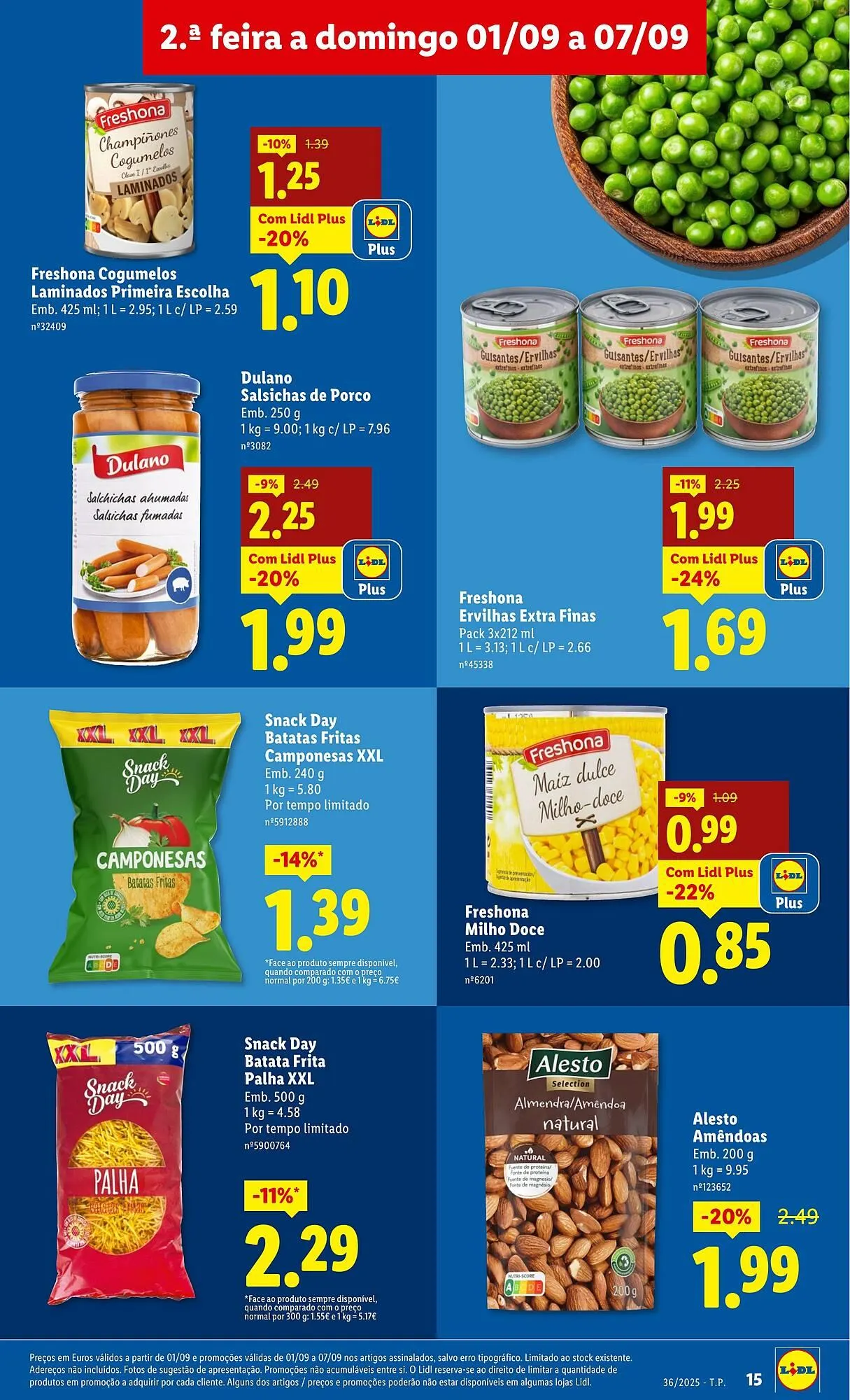Folheto Folheto Lidl de 1 de setembro até 7 de setembro 2025 - Pagina 15