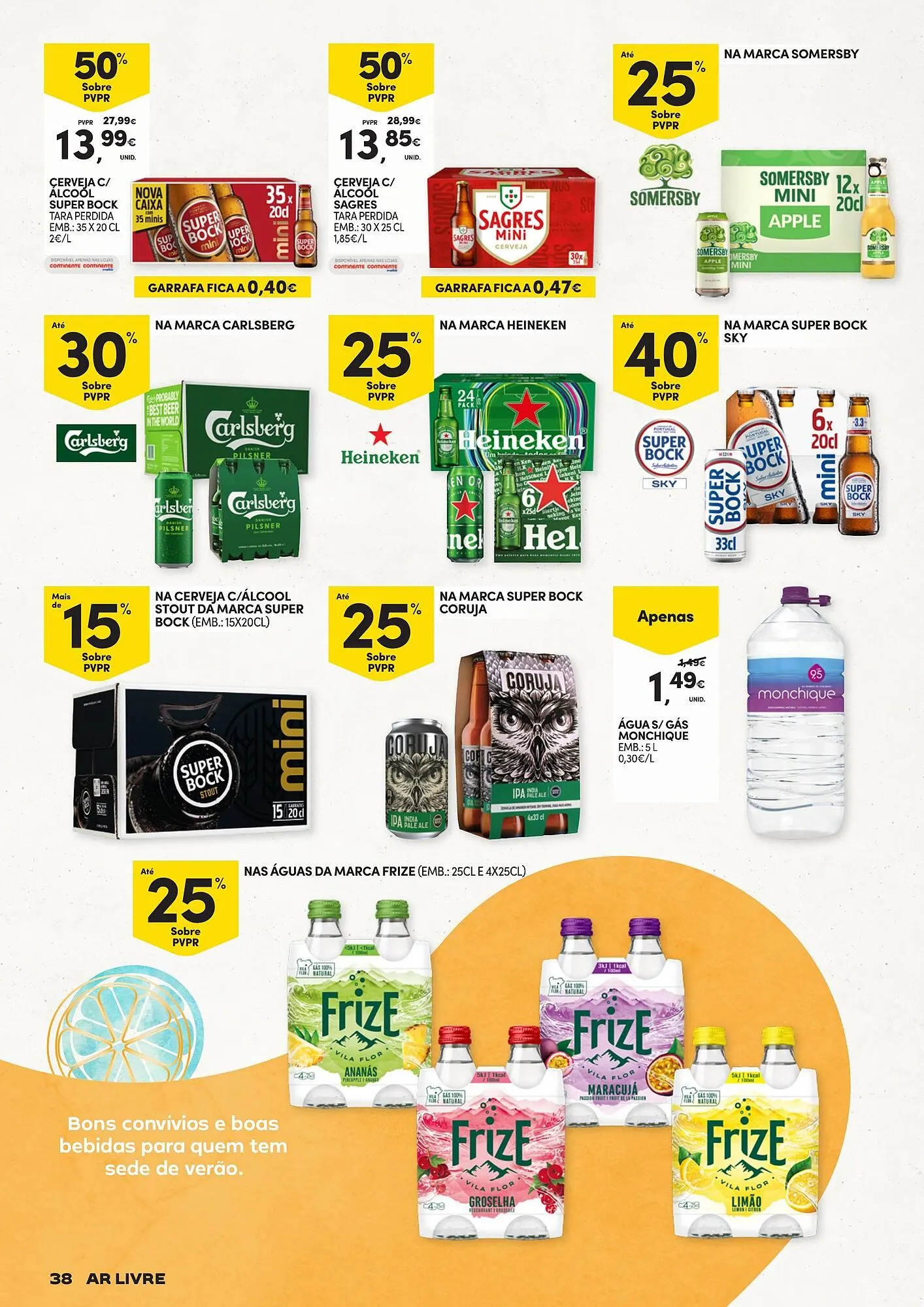 Folheto Folheto Continente de 20 de maio até 22 de junho 2025 - Pagina 38
