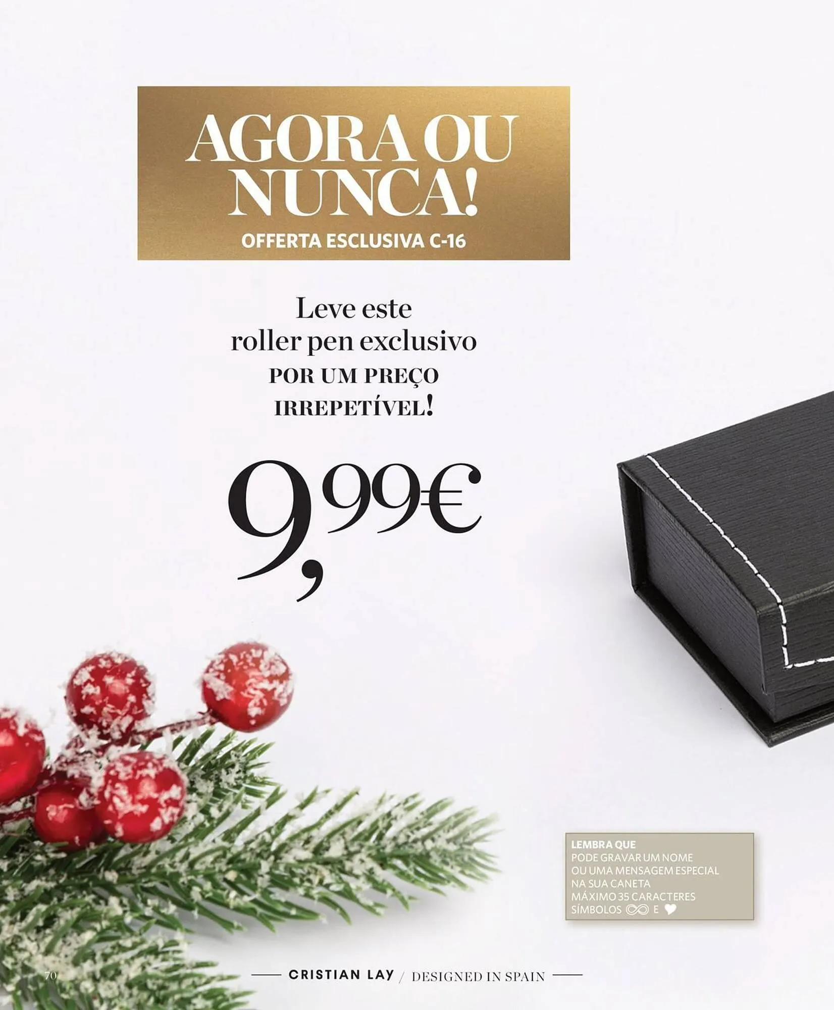 Folheto Folheto Cristian Lay de 13 de novembro até 3 de dezembro 2023 - Pagina 70