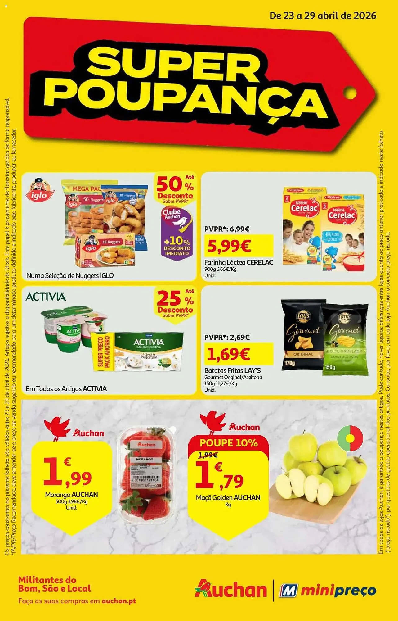 Folheto Folheto Minipreço de 23 de abril até 30 de abril 2026 - Pagina 1