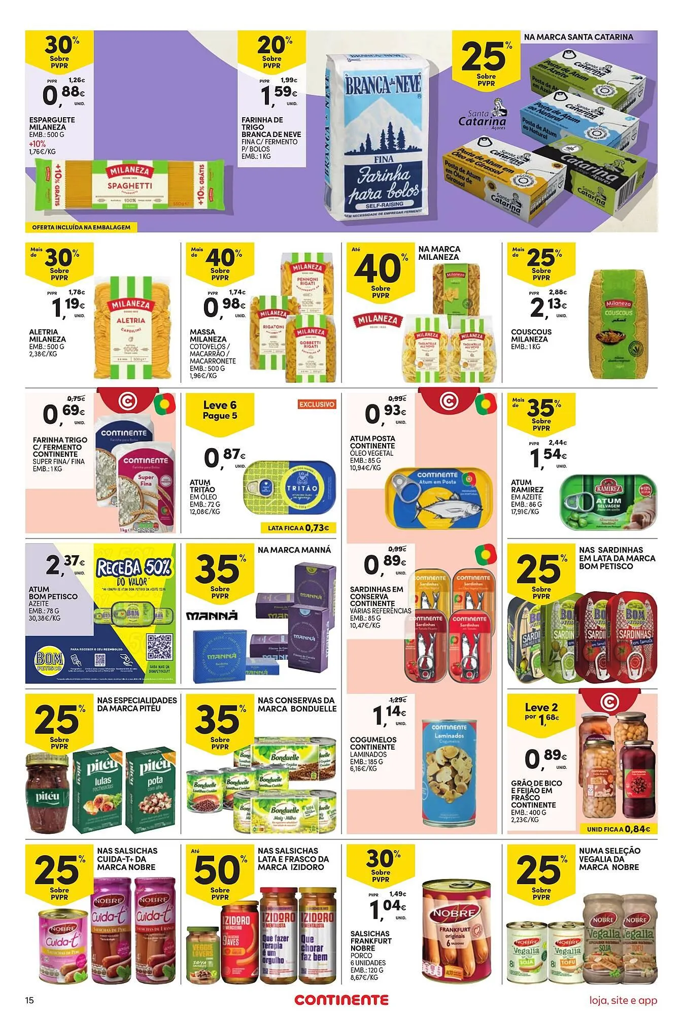 Folheto Folheto Continente Bom dia de 1 de abril até 7 de abril 2025 - Pagina 15