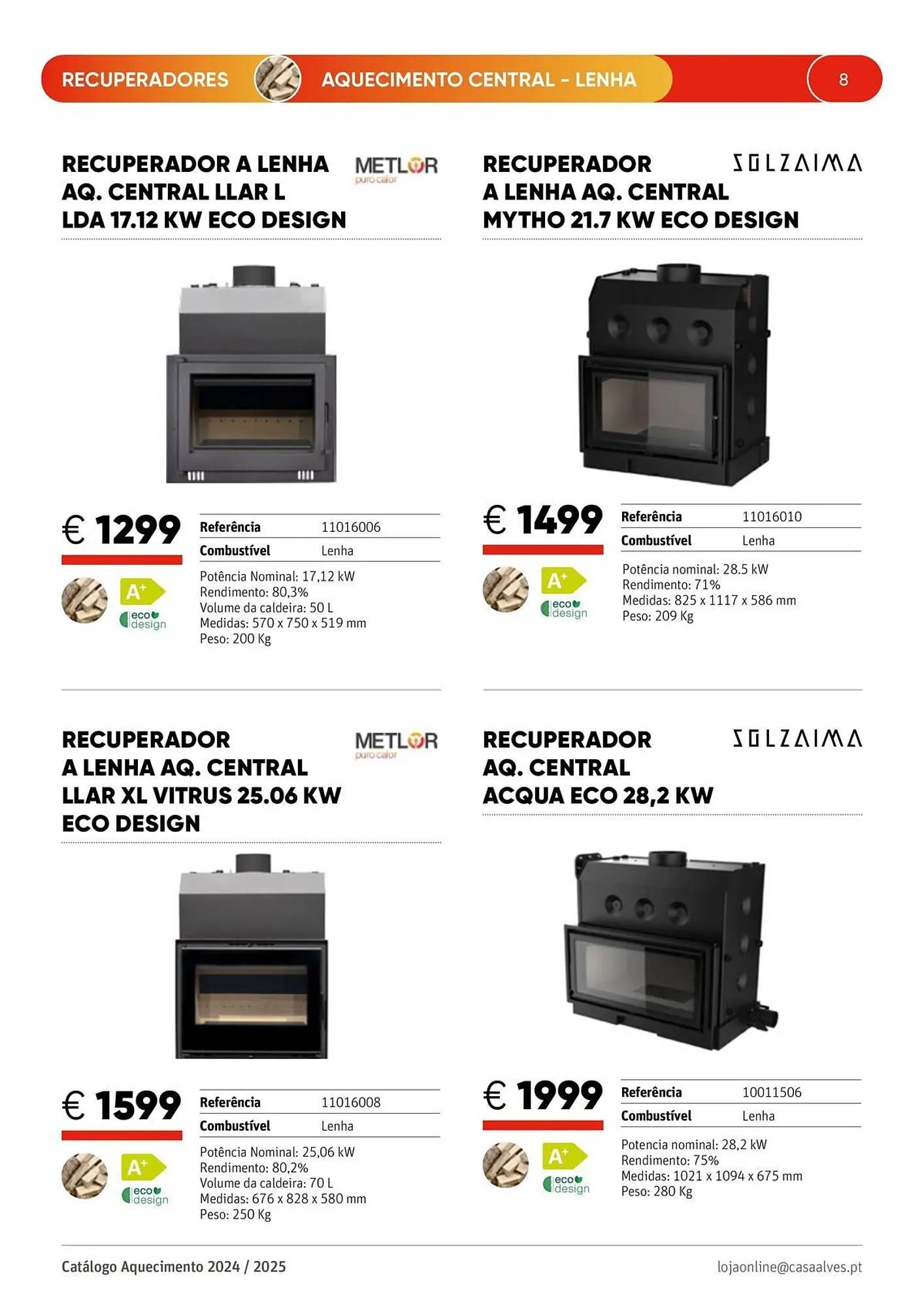 Folheto Folheto Casa Alves de 24 de março até 31 de março 2025 - Pagina 8