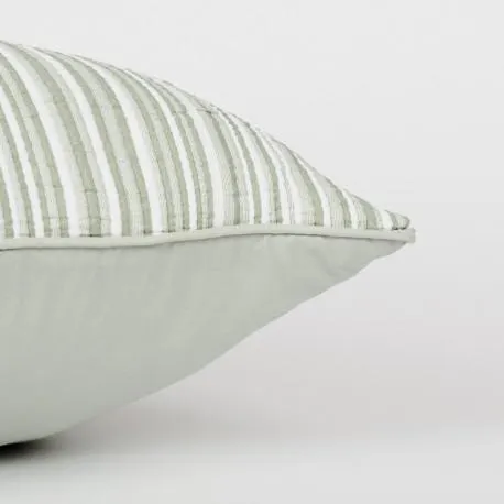 Almofada retangular jacquard 30x50 Oli verde