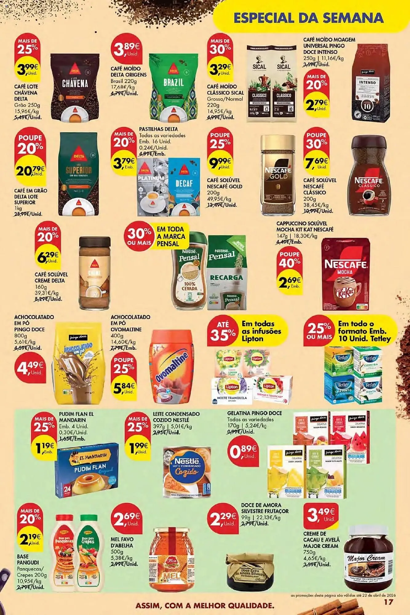 Folheto Folheto Pingo Doce de 9 de abril até 16 de abril 2026 - Pagina 17