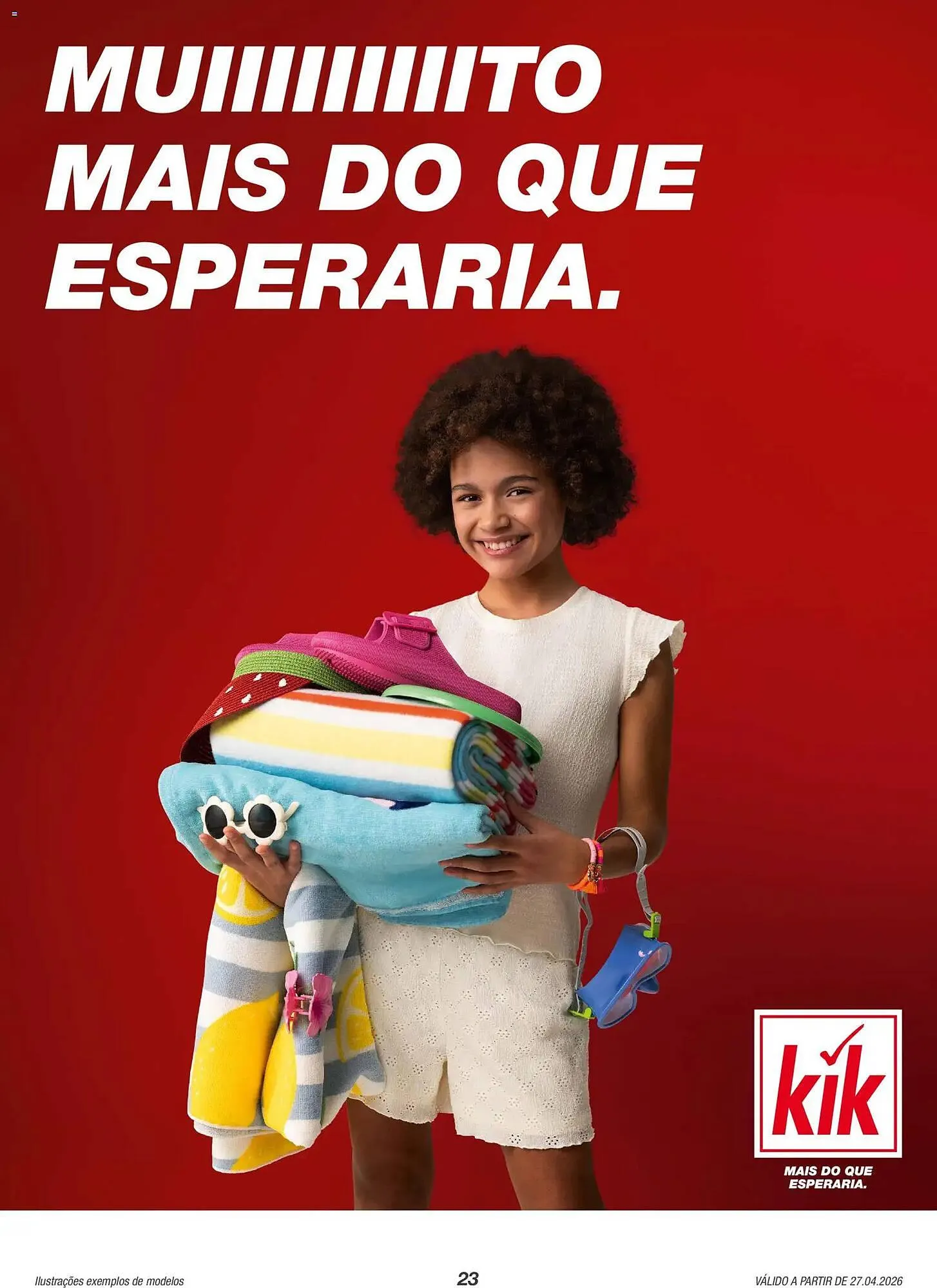 Folheto Folheto kik de 27 de abril até 1 de junho 2026 - Pagina 23