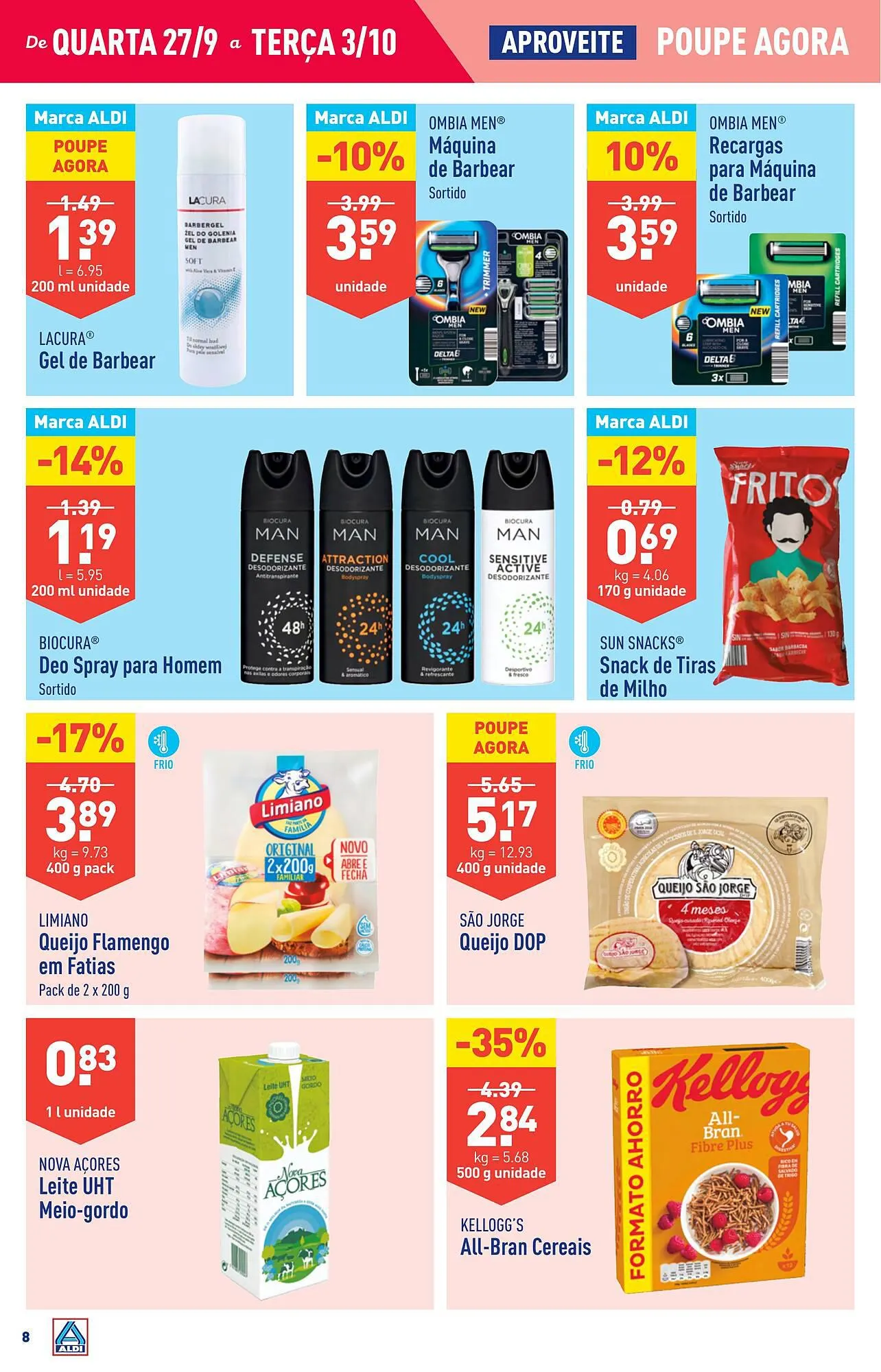 Folheto Folheto ALDI de 27 de setembro até 3 de outubro 2023 - Pagina 8