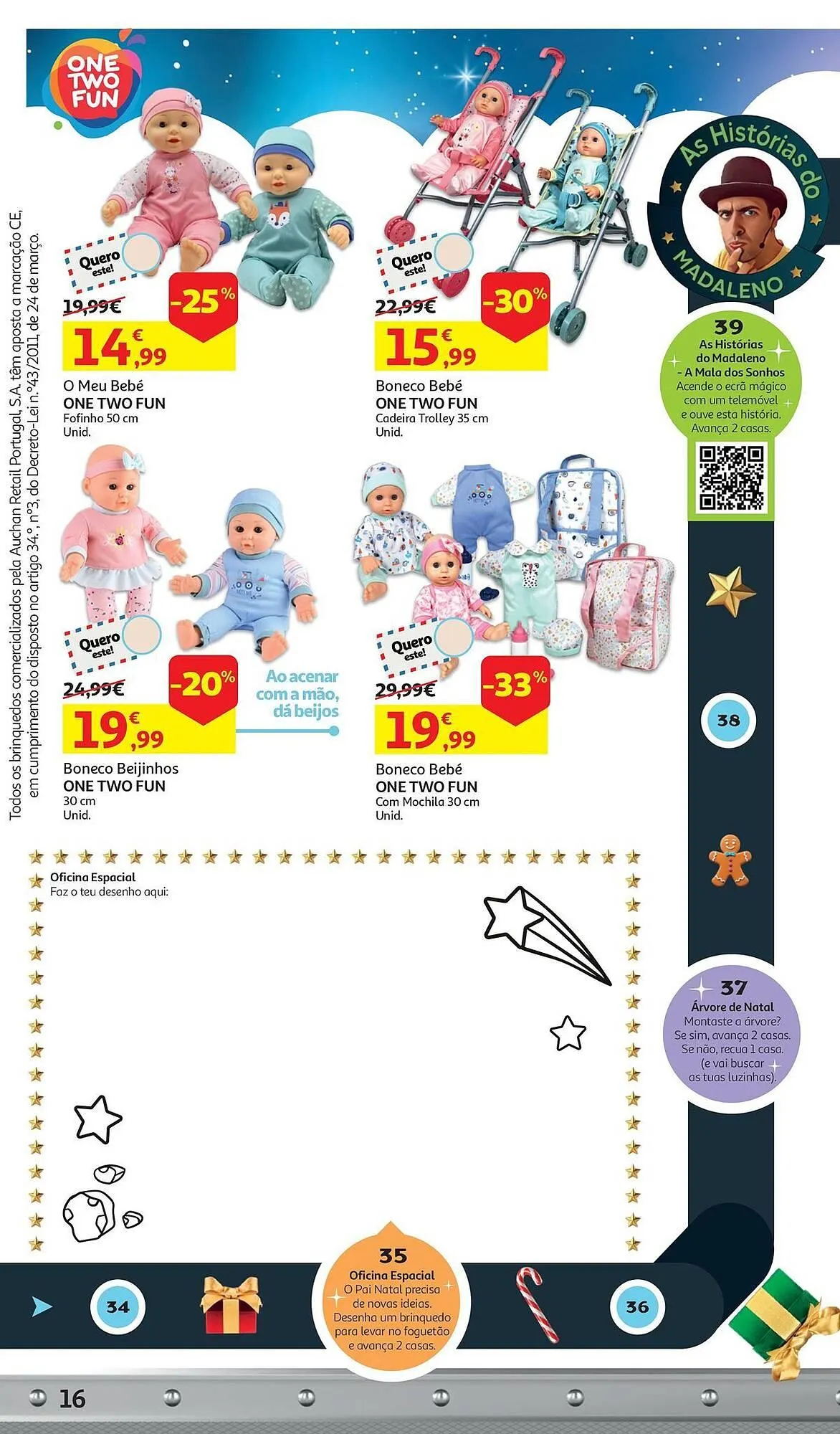 Folheto Folheto Auchan de 5 de novembro até 9 de dezembro 2025 - Pagina 16