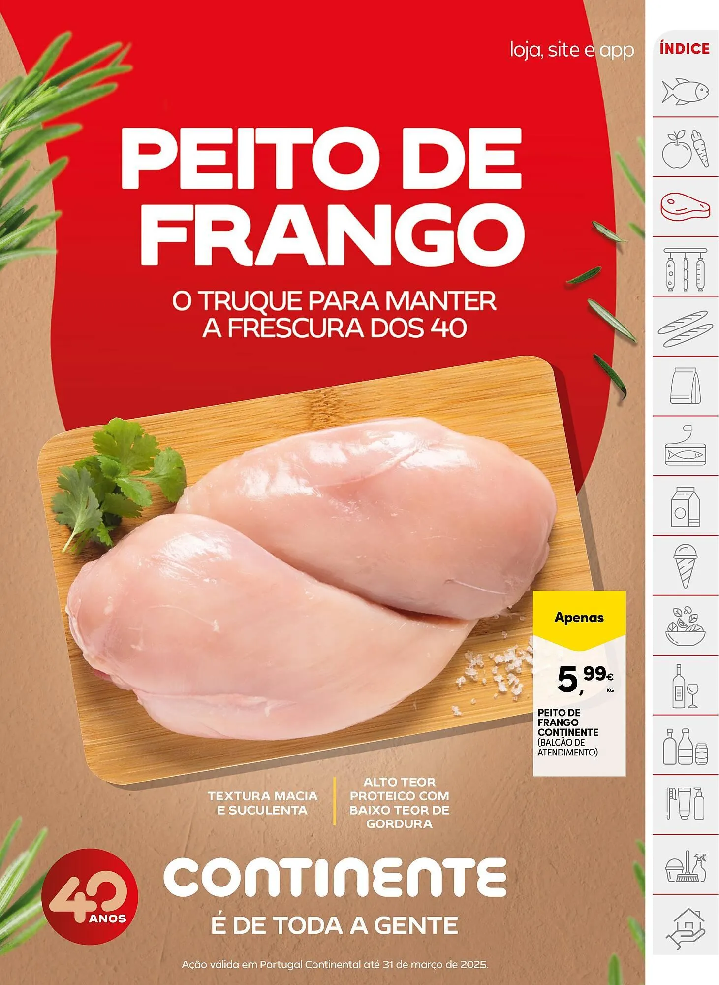 Folheto Folheto Continente de 25 de março até 31 de março 2025 - Pagina 3