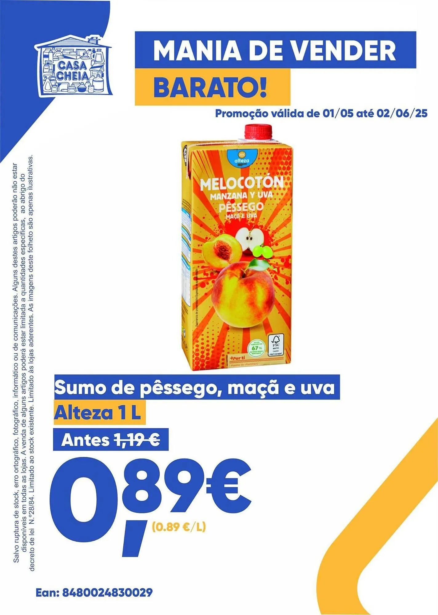 Folheto Folheto Casa Cheia de 1 de maio até 2 de junho 2025 - Pagina 3