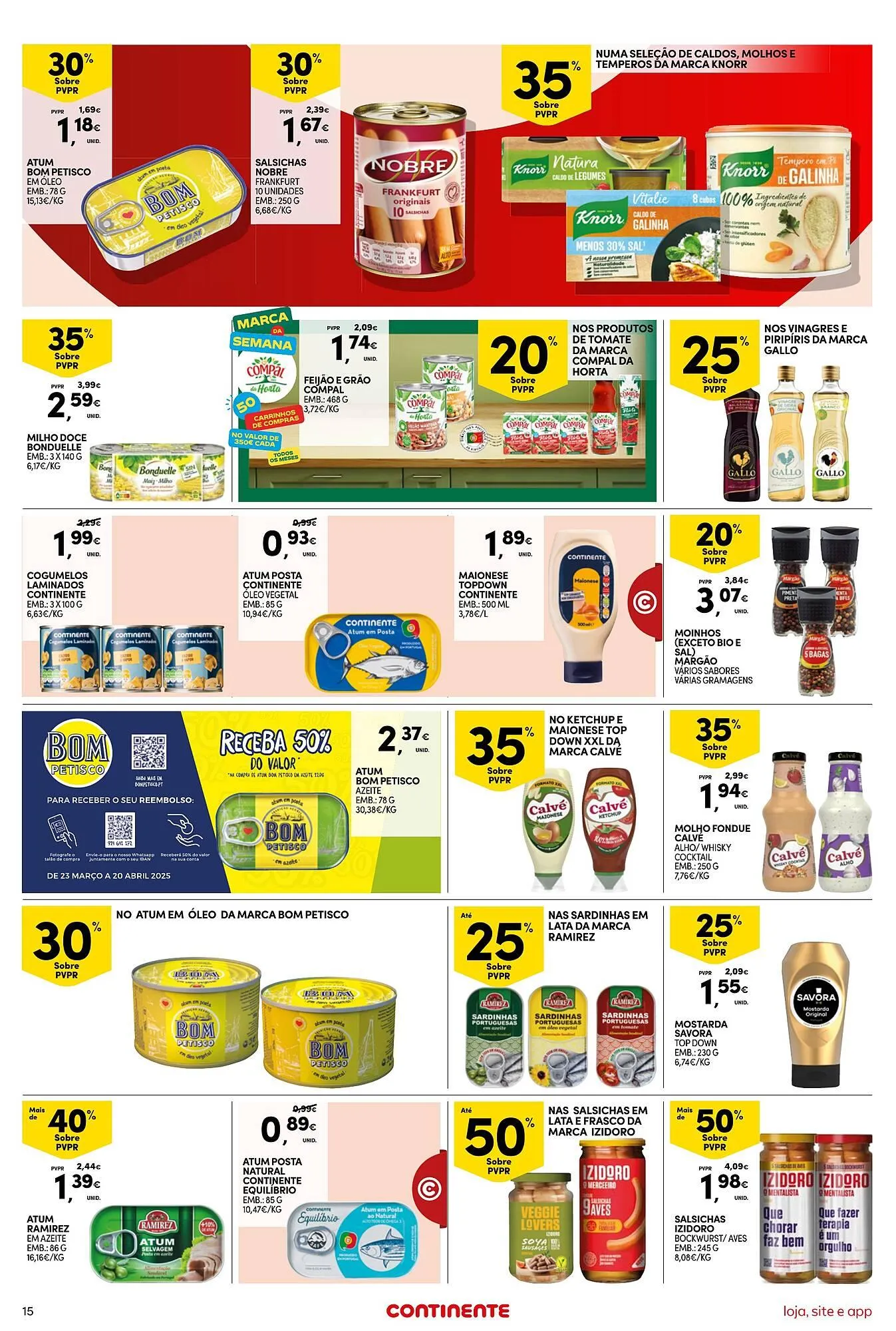 Folheto Folheto Continente Bom dia de 25 de março até 31 de março 2025 - Pagina 15