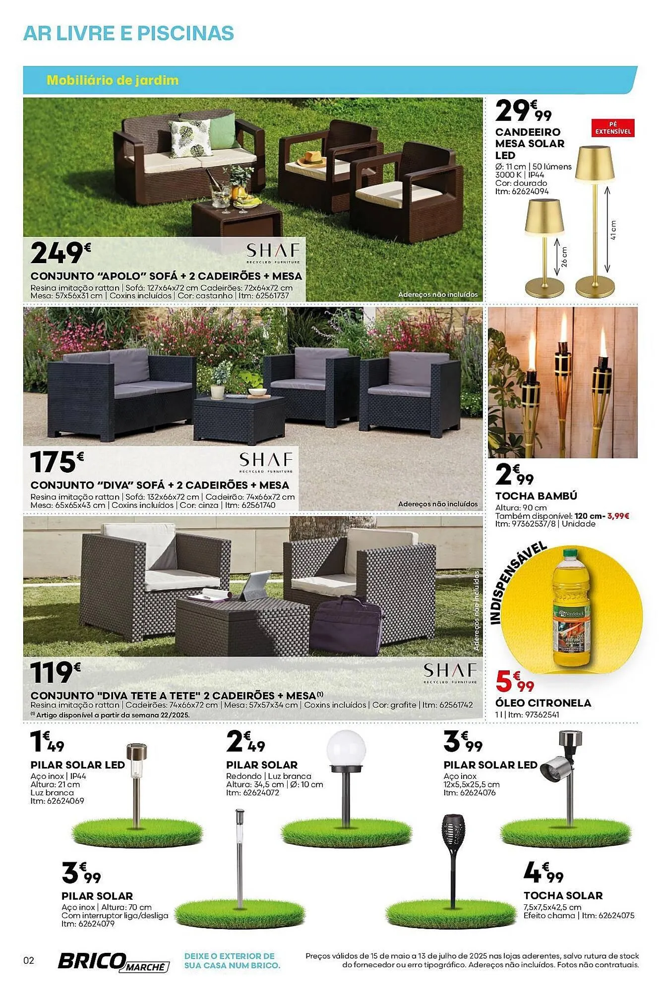 Folheto Folheto Bricomarché de 15 de maio até 13 de julho 2025 - Pagina 2