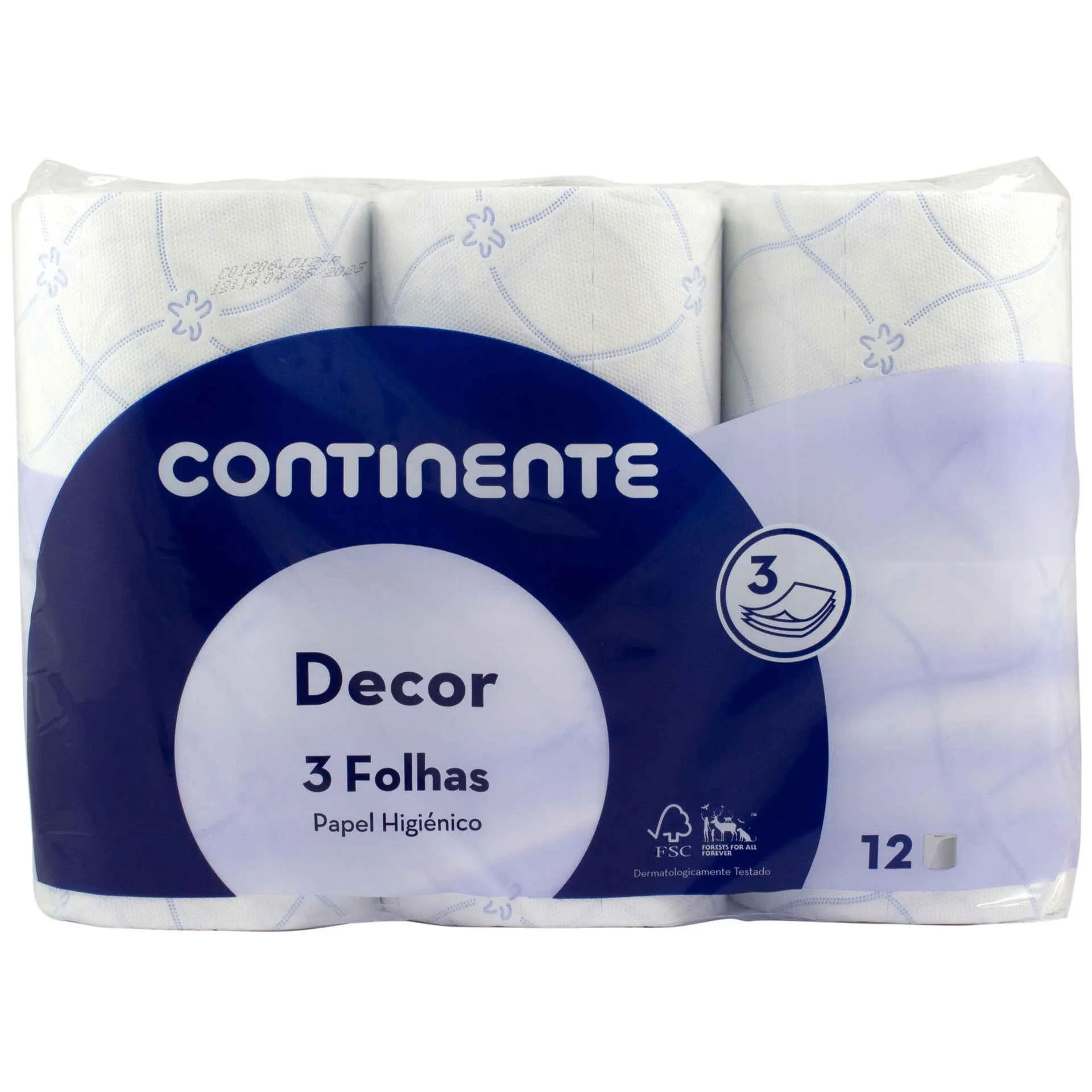 Papel Higiénico 3 Folhas Decor