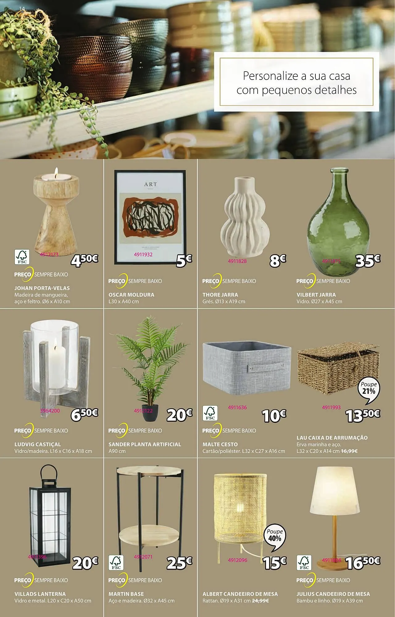 Folheto Folheto JYSK de 1 de fevereiro até 6 de março 2024 - Pagina 14