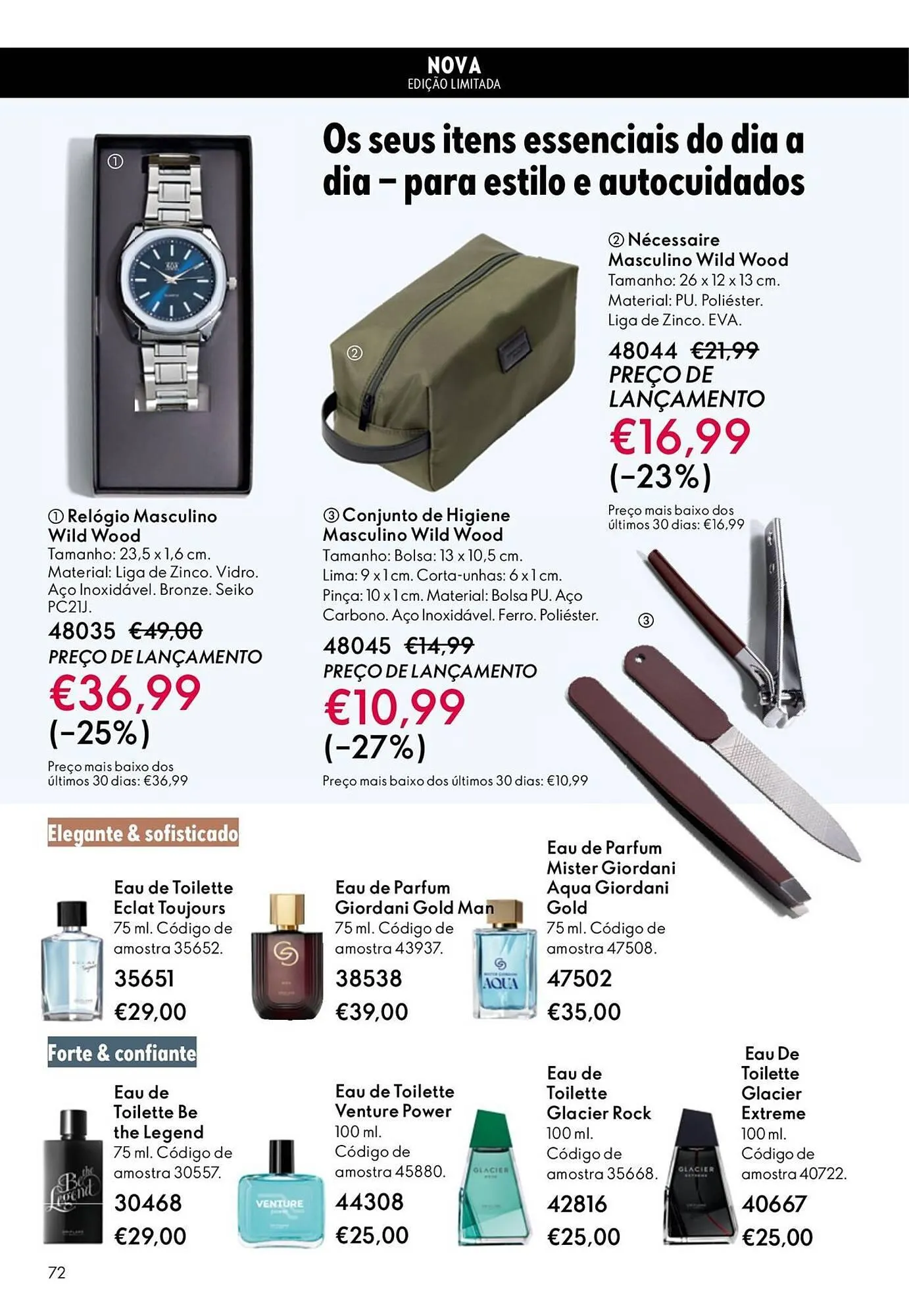 Folheto Catálogo Oriflame de 22 de outubro até 11 de novembro 2025 - Pagina 72
