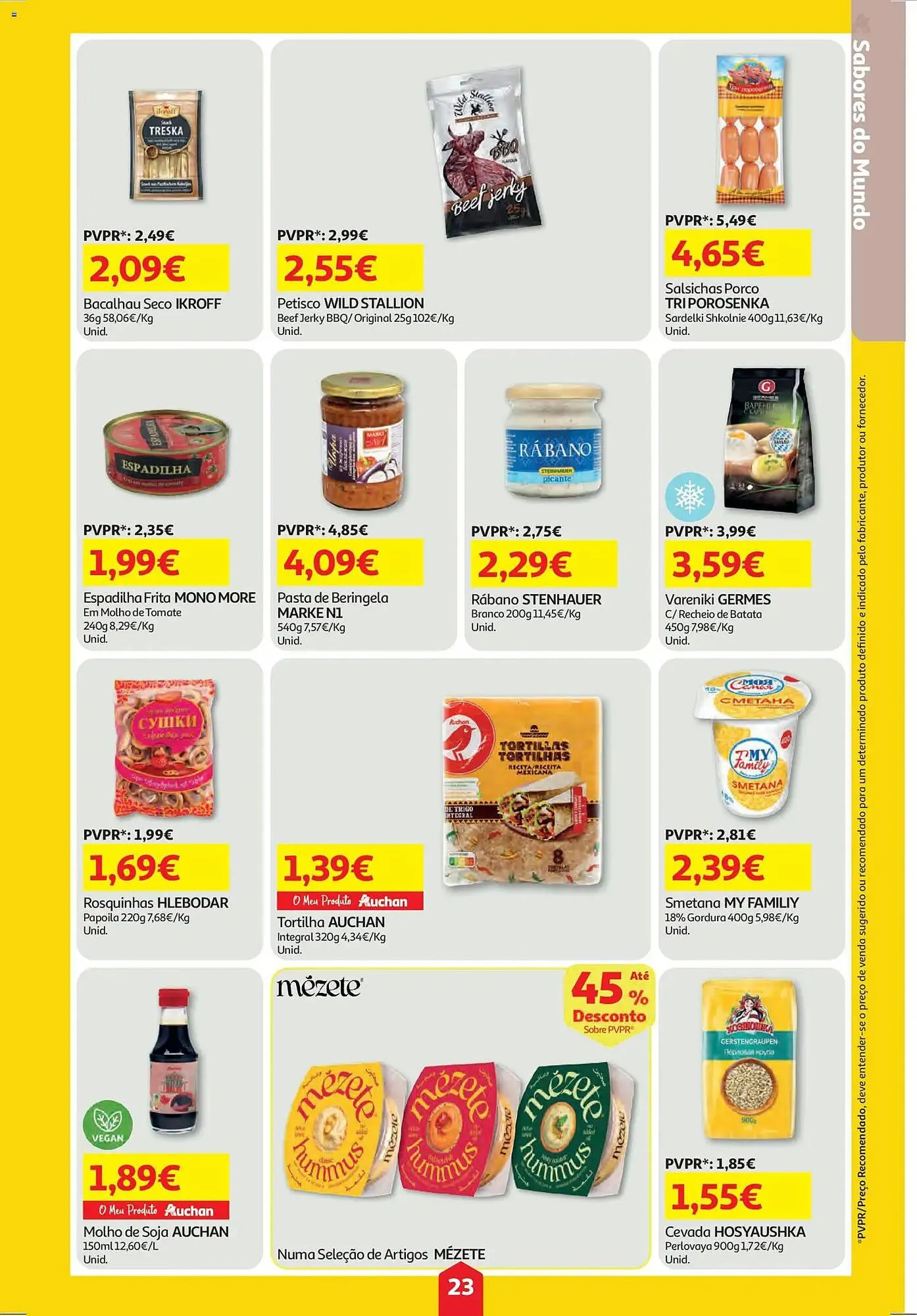 Folheto Folheto Auchan de 30 de abril até 7 de maio 2026 - Pagina 23