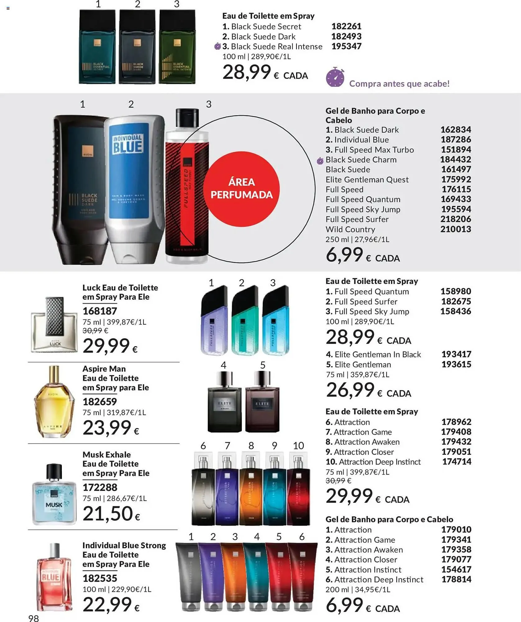 Folheto Catálogo Avon de 1 de maio até 31 de maio 2026 - Pagina 98