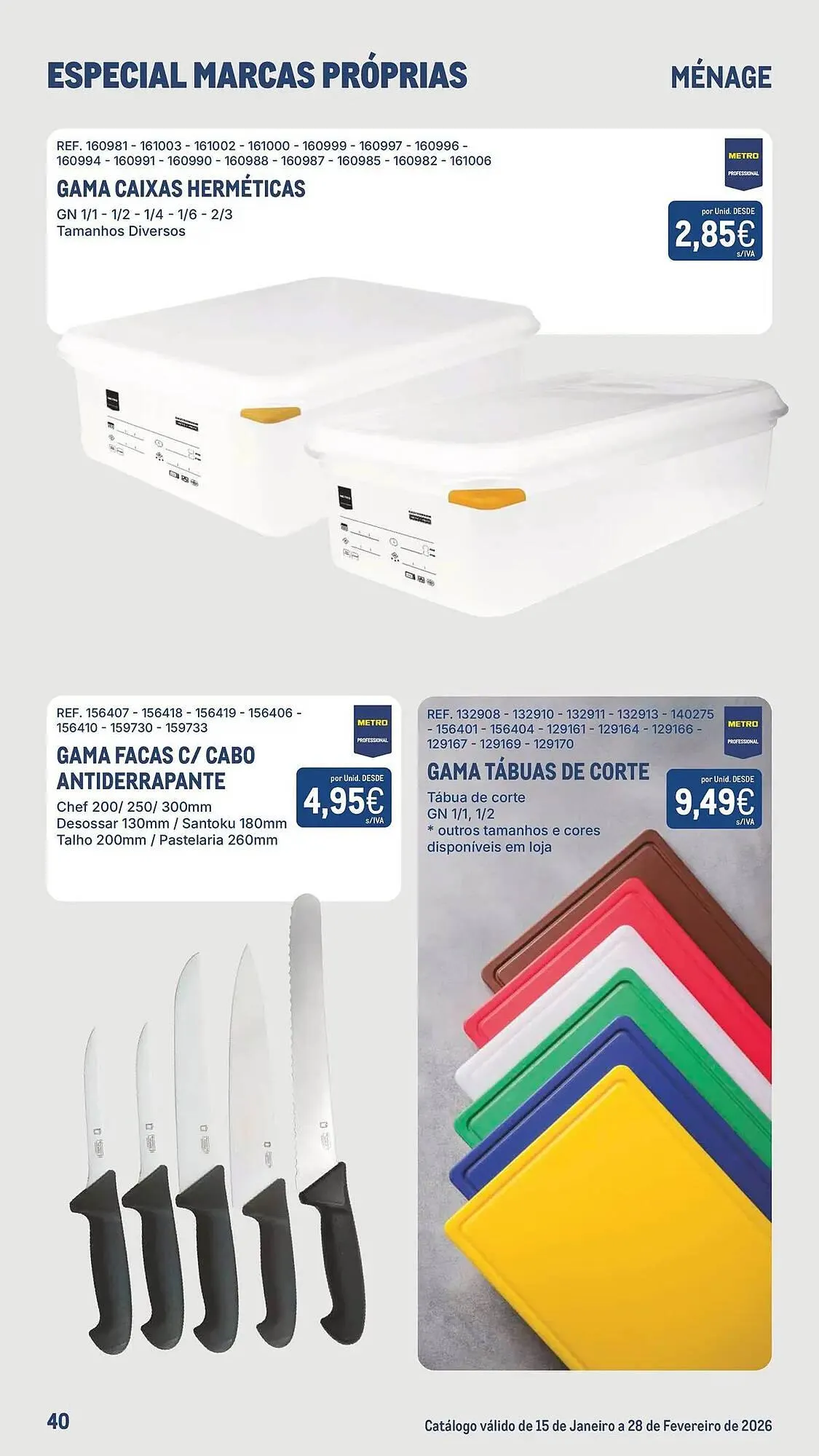 Folheto Catálogo Makro de 2 de fevereiro até 1 de março 2026 - Pagina 40