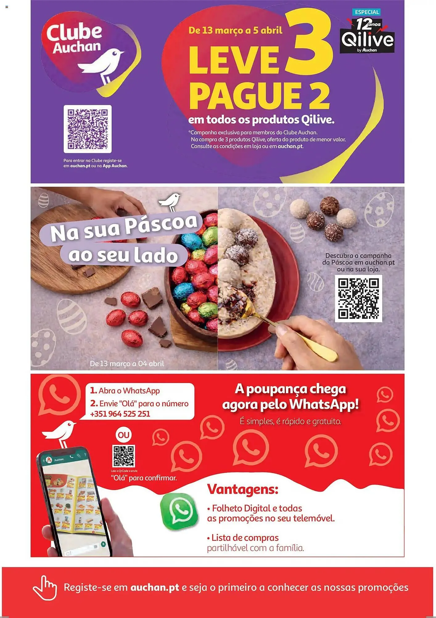 Folheto Folheto Auchan de 19 de março até 26 de março 2026 - Pagina 40